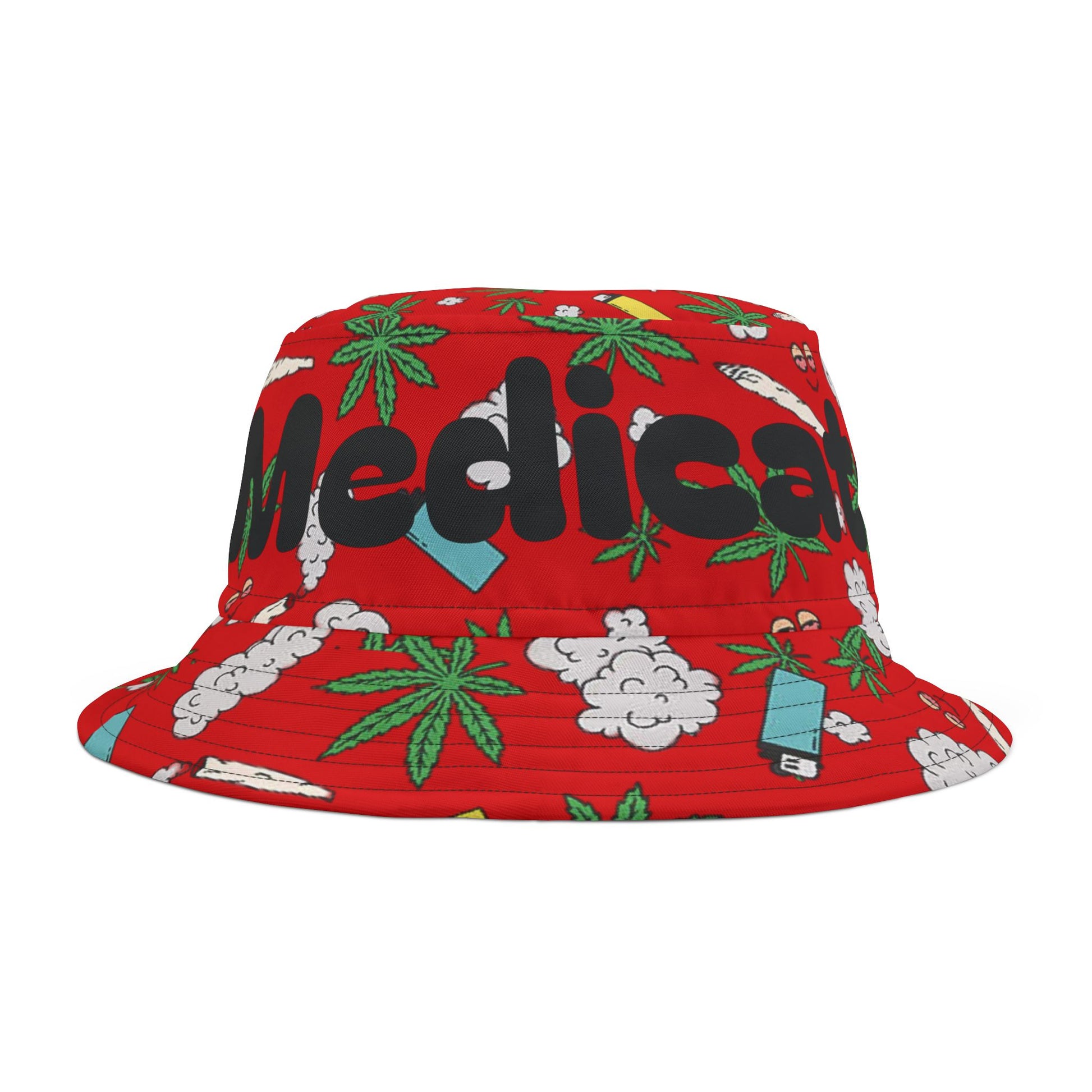 Medicated Design Bucket Hat