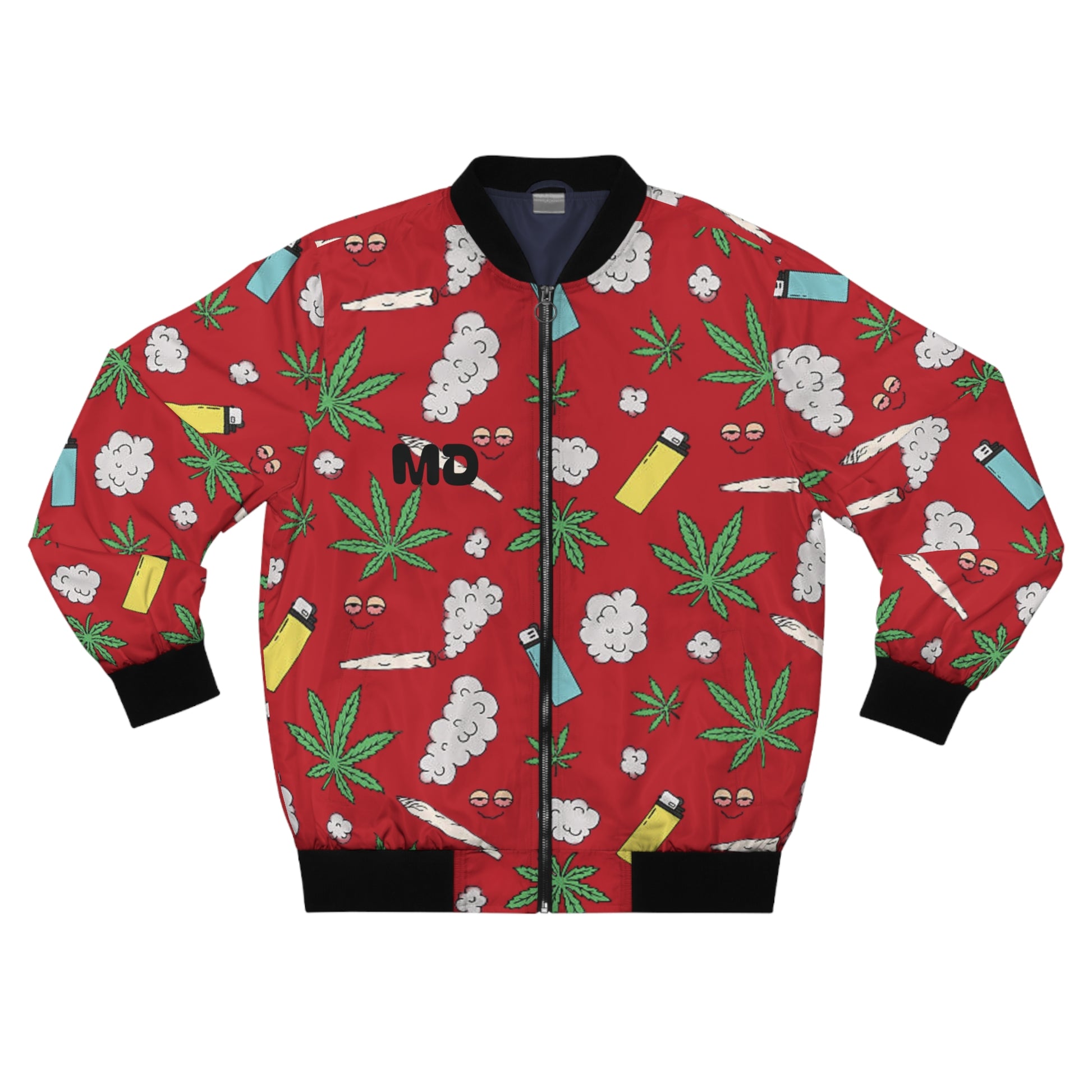 Medicated Design Bomber Jacket
