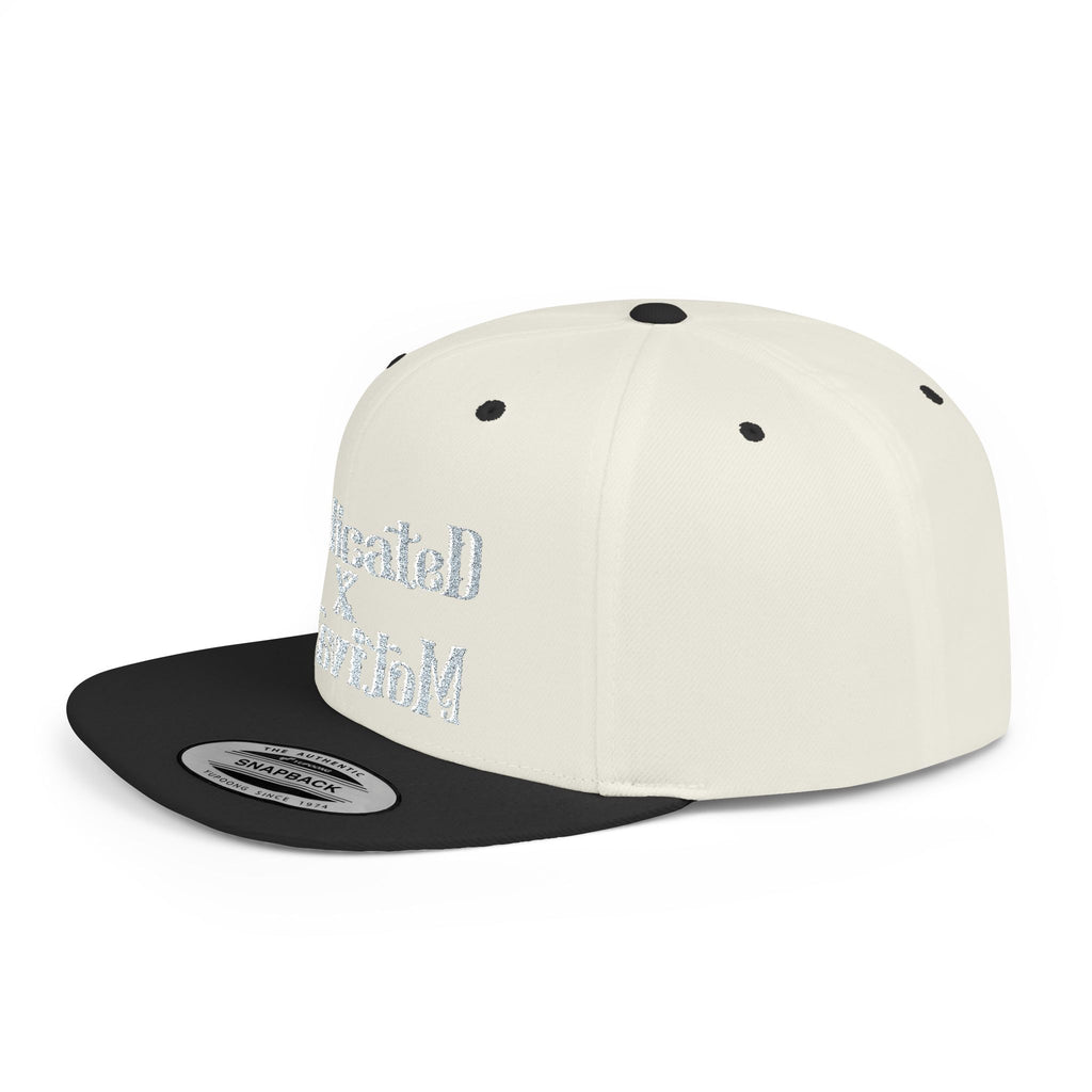 Medicated x Motivated Flat Bill Snapback Hat