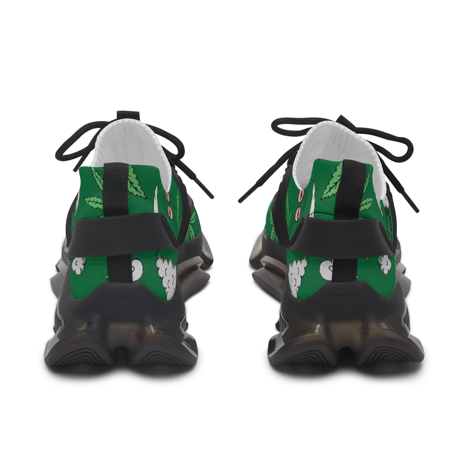 Women Medicated Design Mesh Sneakers