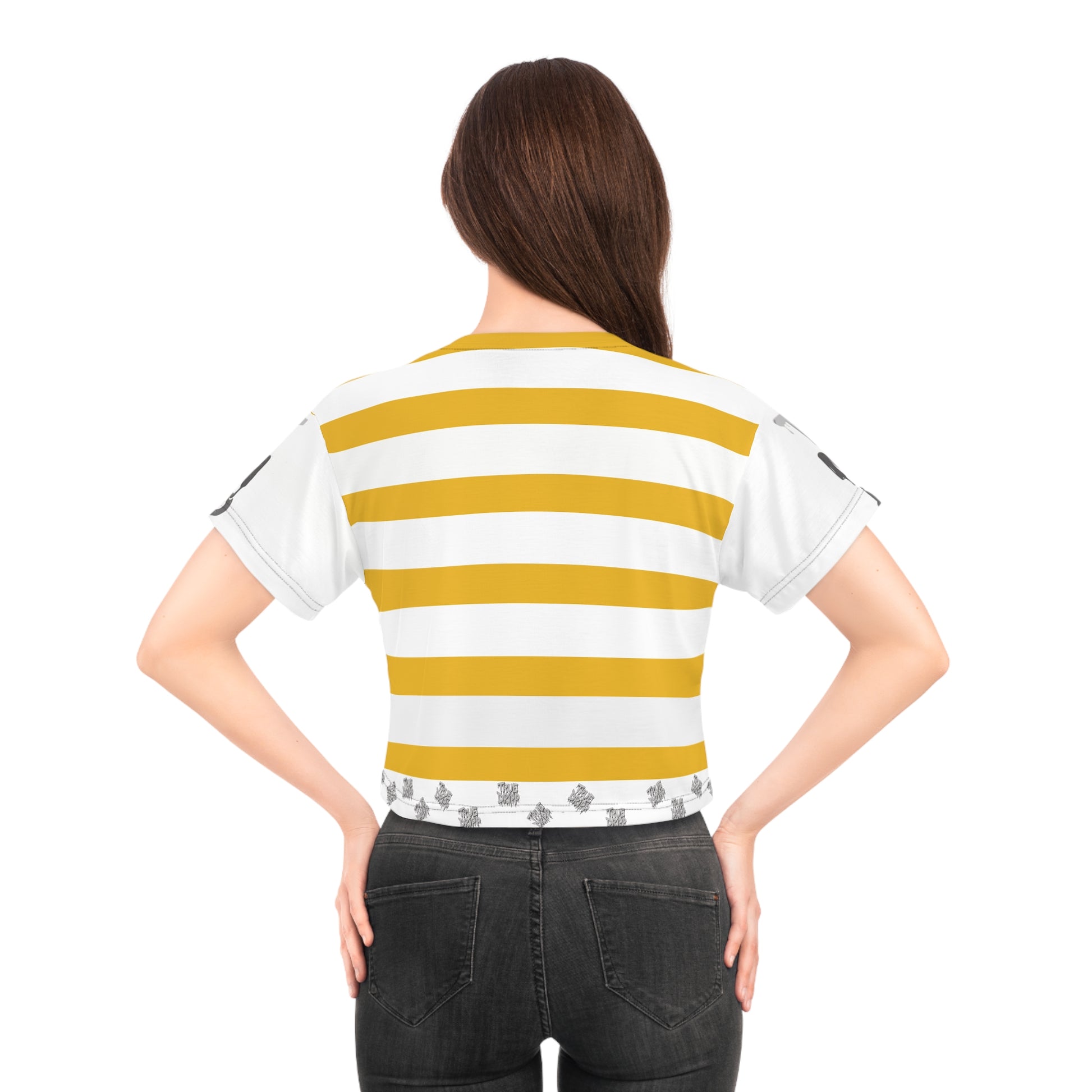 Women Top Notch Dripp Crop T