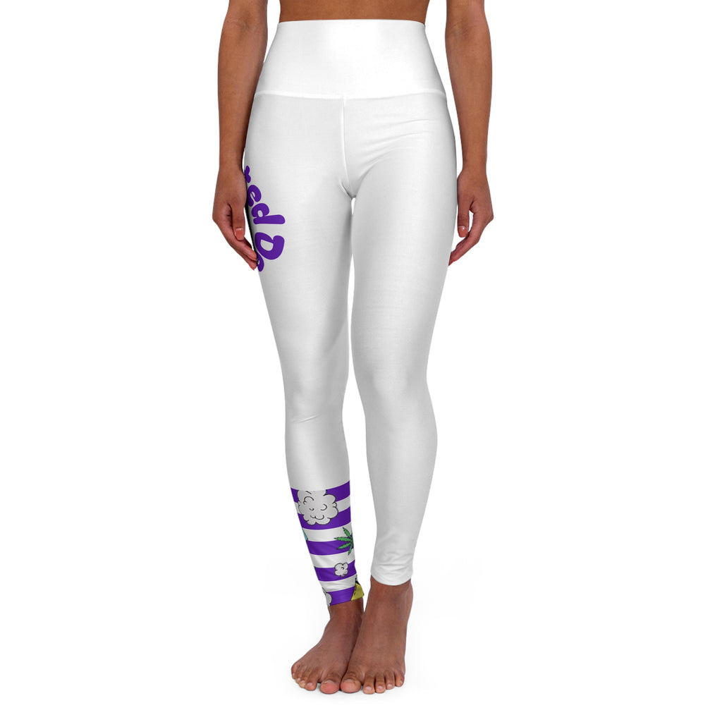 Women Medicated Design High Waisted Yoga Leggings