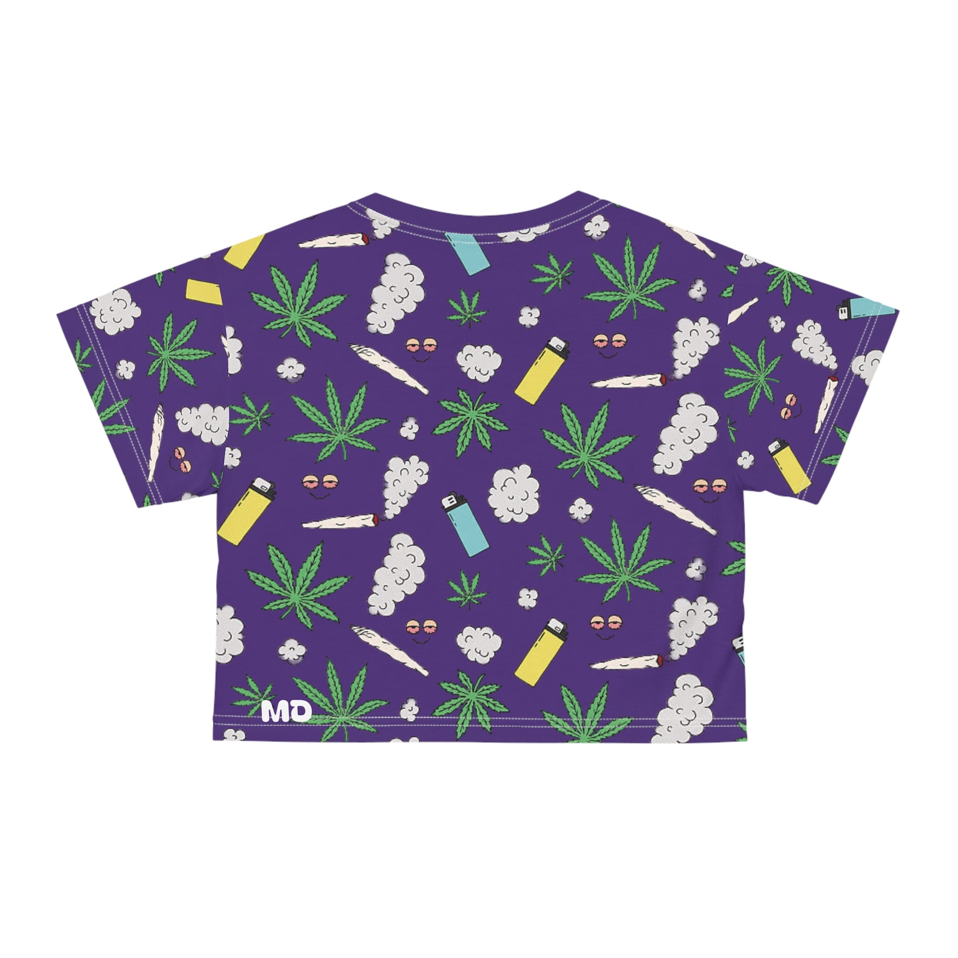 Medicated Design Crop T