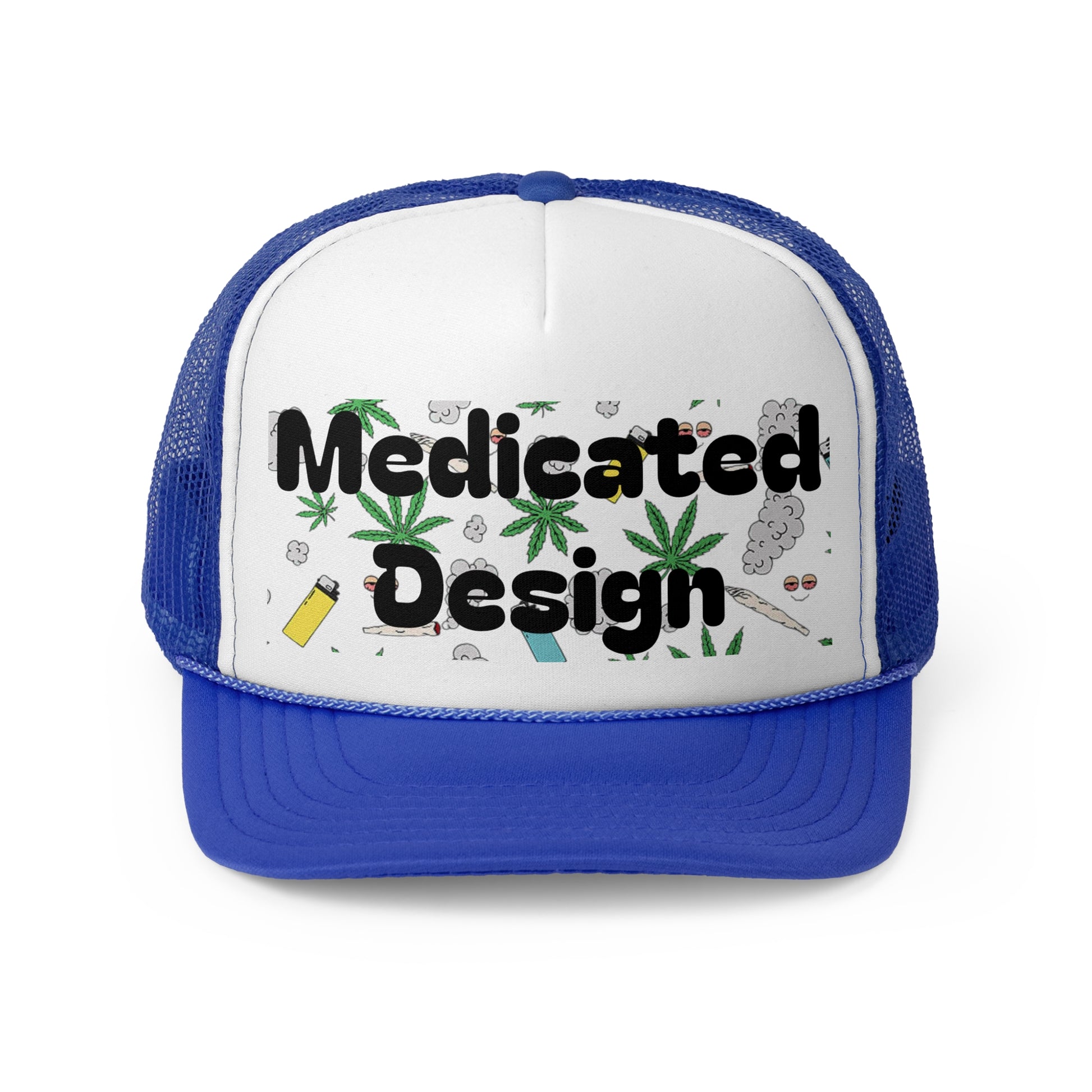 Medicated Design Trucker Cap