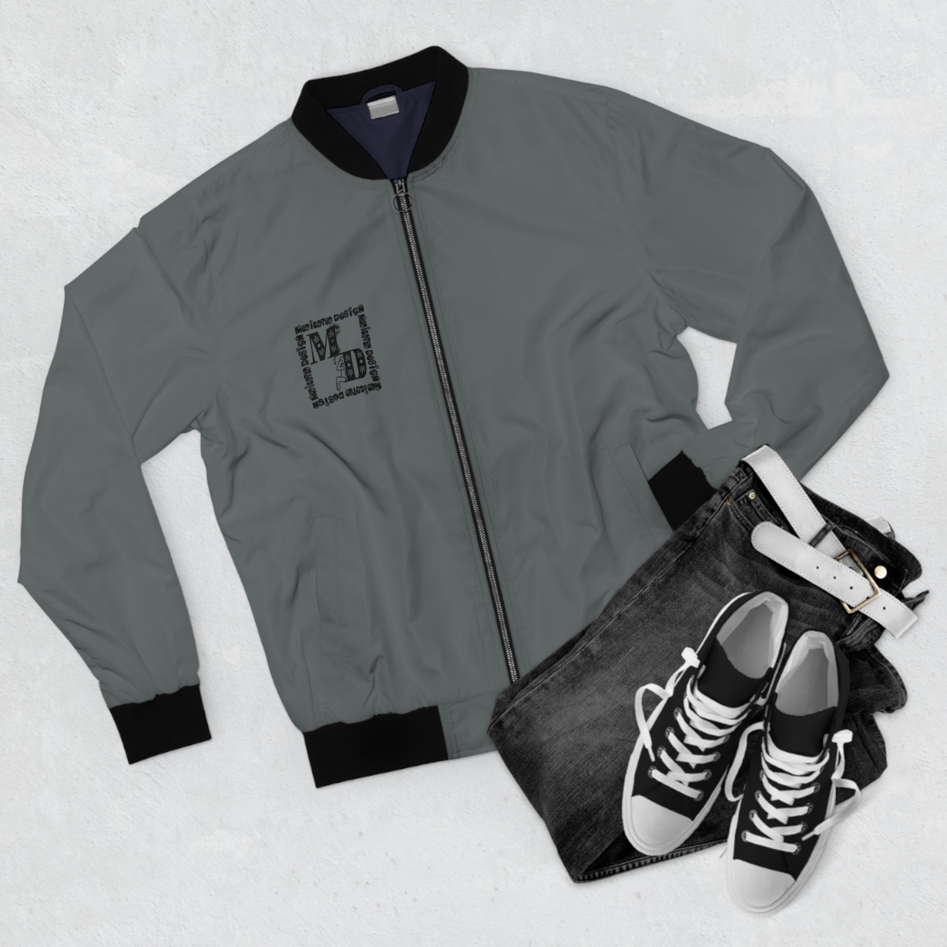 Medicated Design Bomber Jacket
