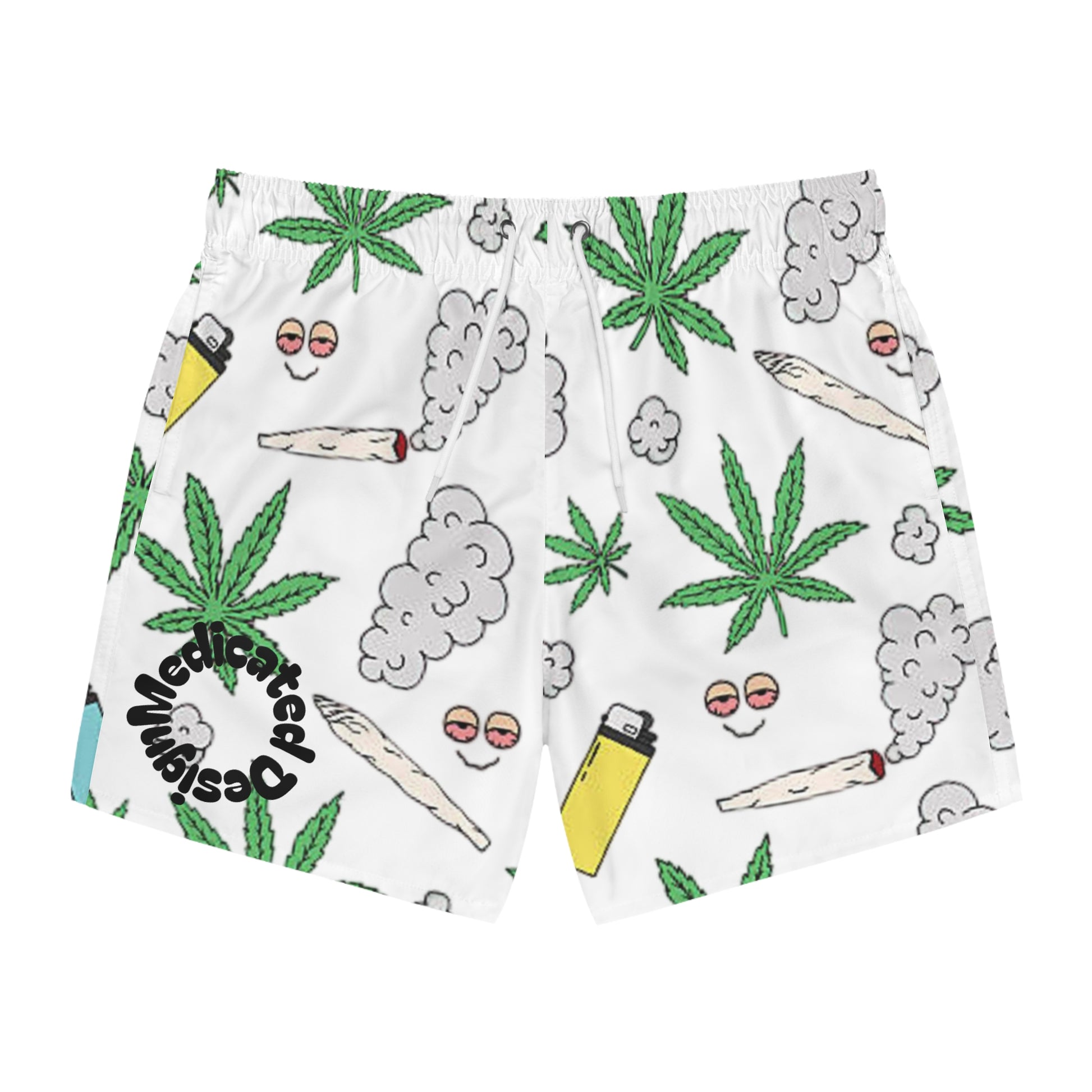 Medicated Design Swim Trunks