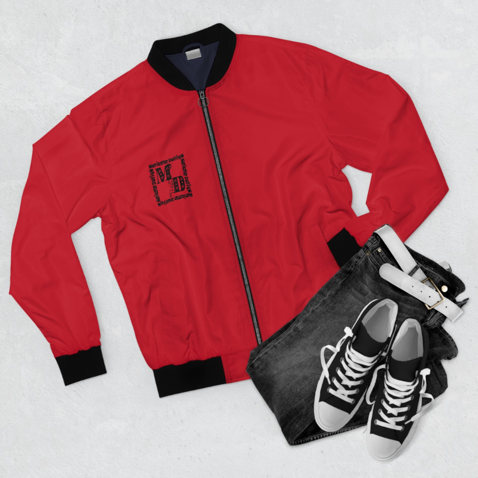 Medicated Design Bomber Jacket