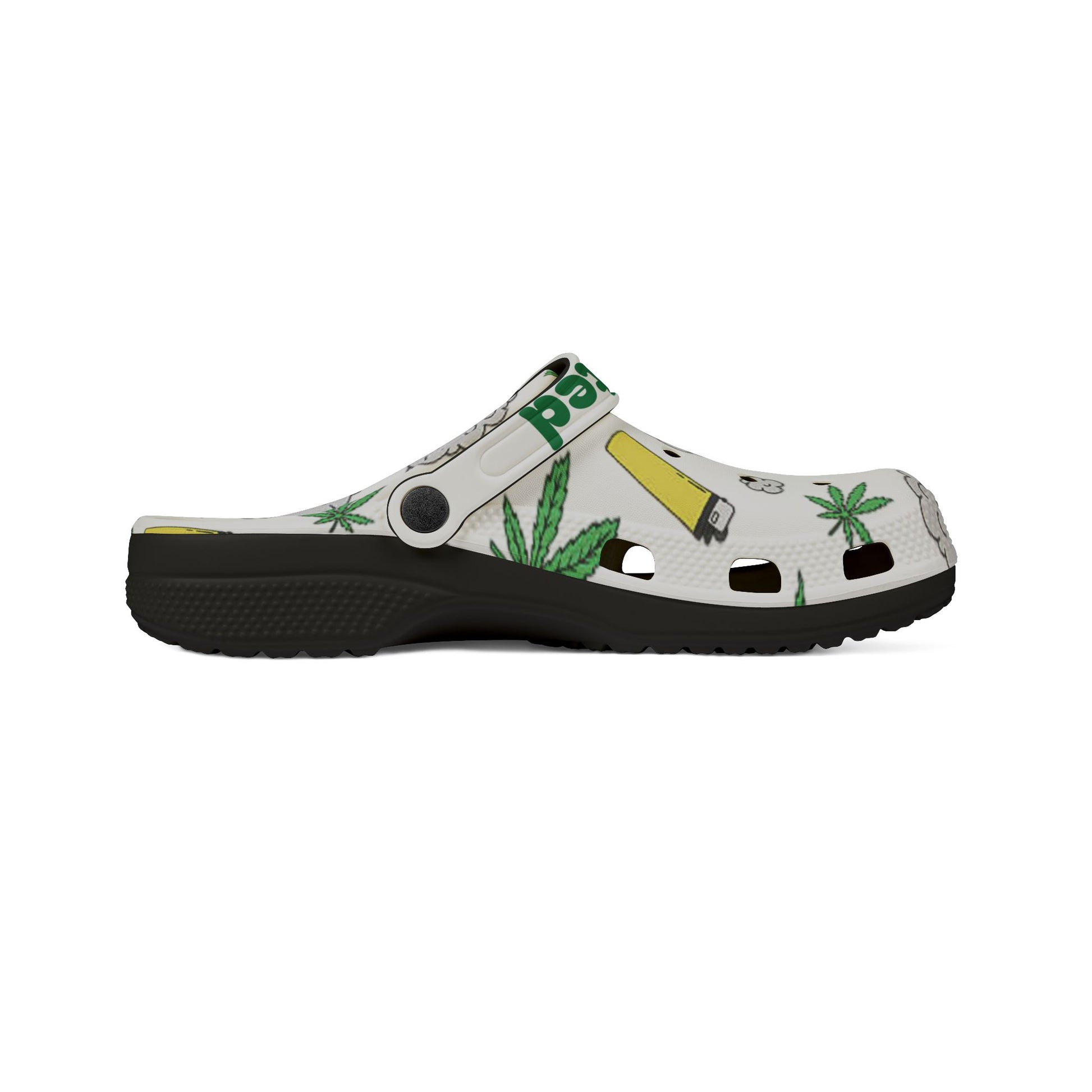Medicated Design Foam Rubber Clogs