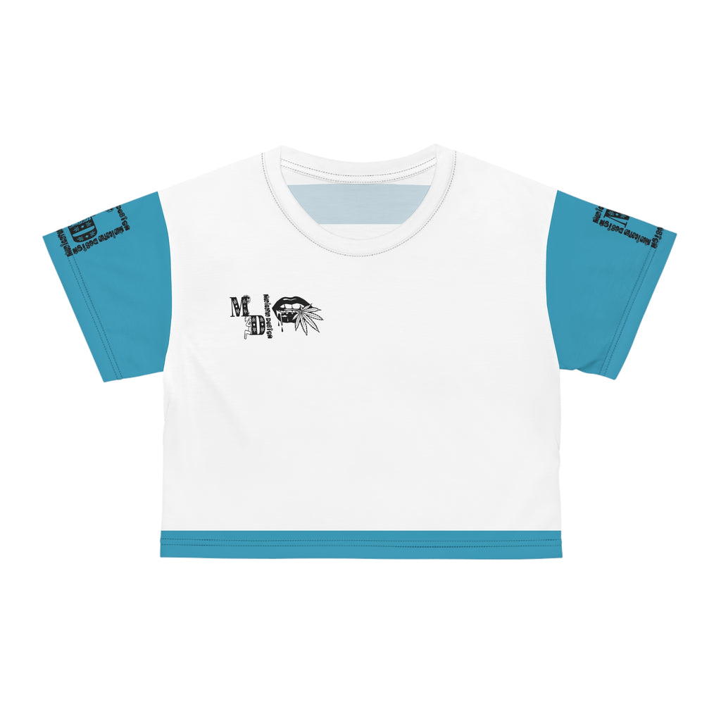 Medicated Design Crop T