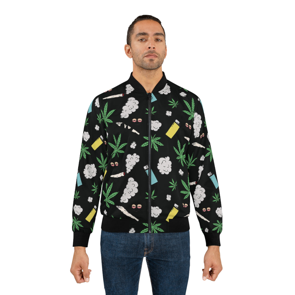 Medicated Design Bomber Jacket