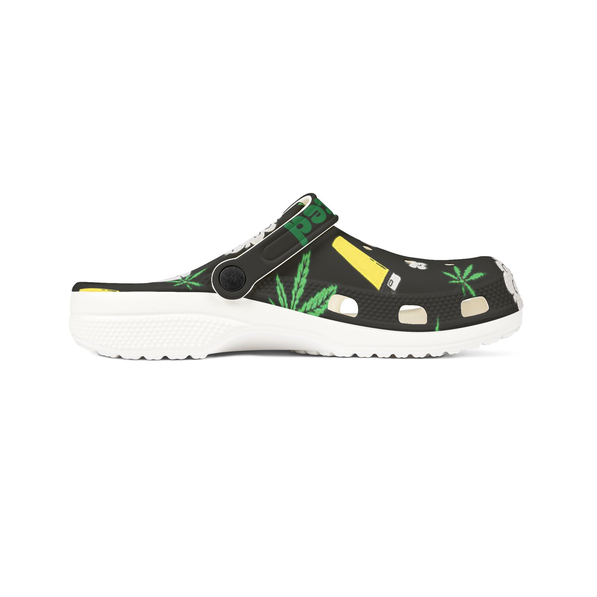 Medicated Design Foam Rubber Clogs