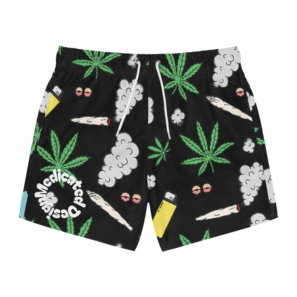 Medicated Design Swim Trunks