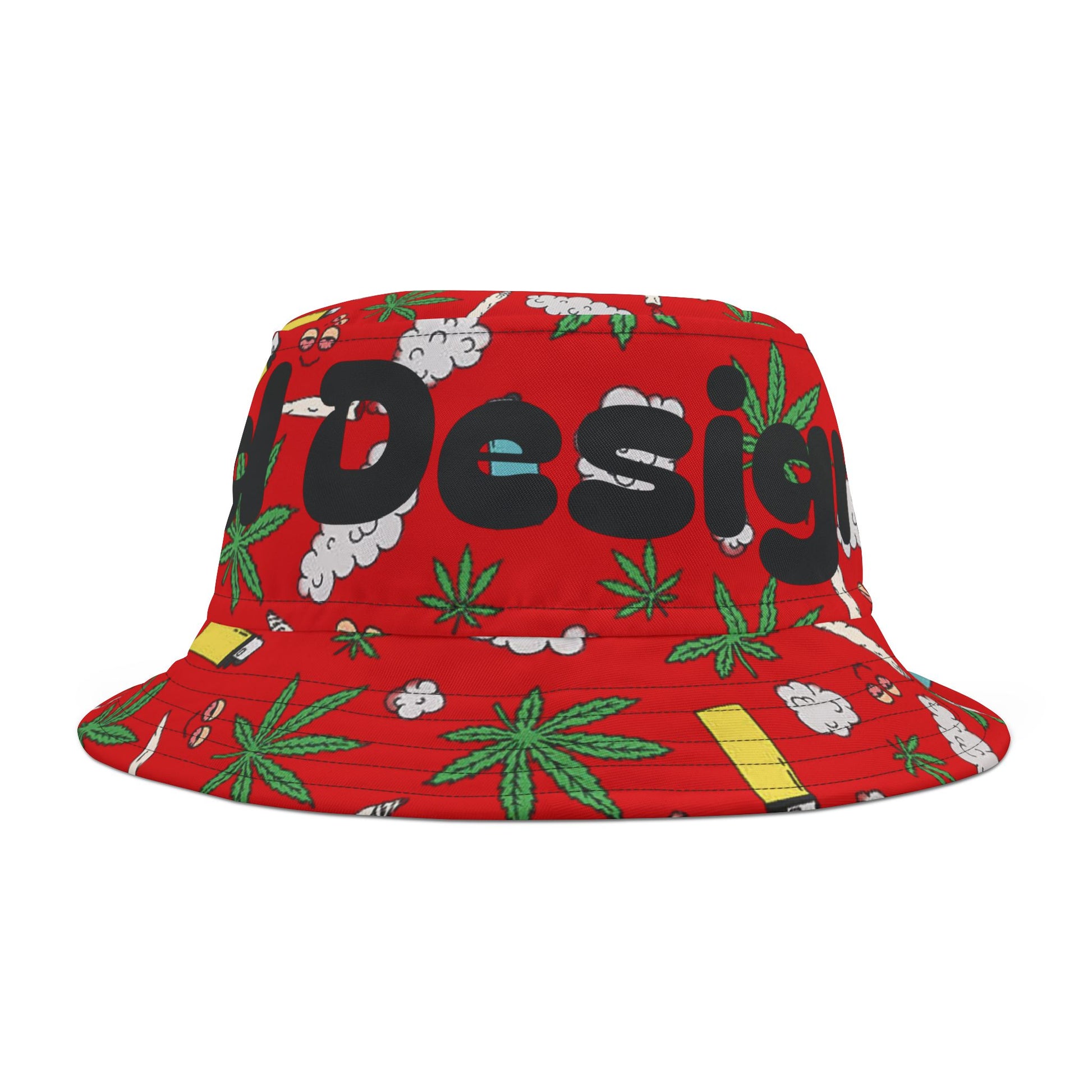 Medicated Design Bucket Hat