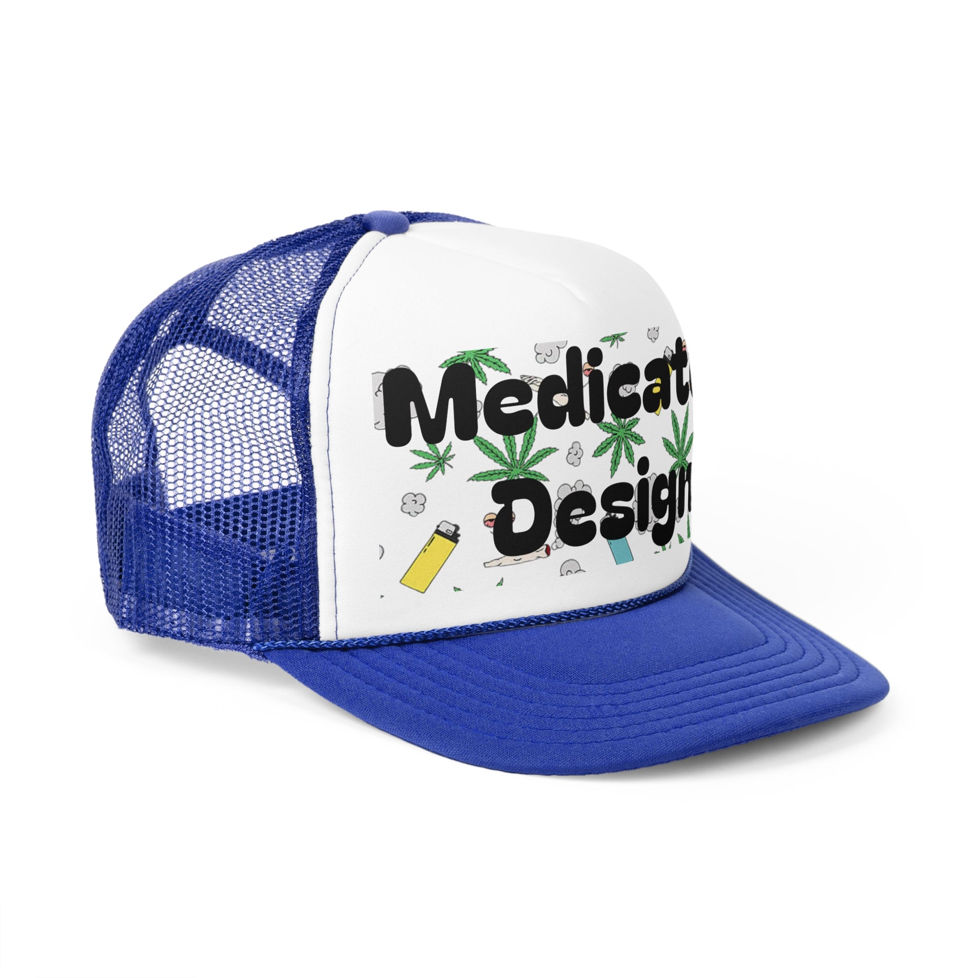 Medicated Design Trucker Cap