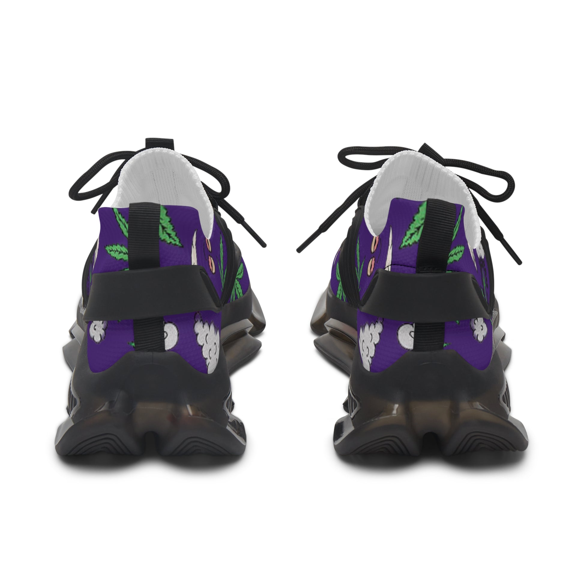 Women Medicated Design Mesh Sneakers