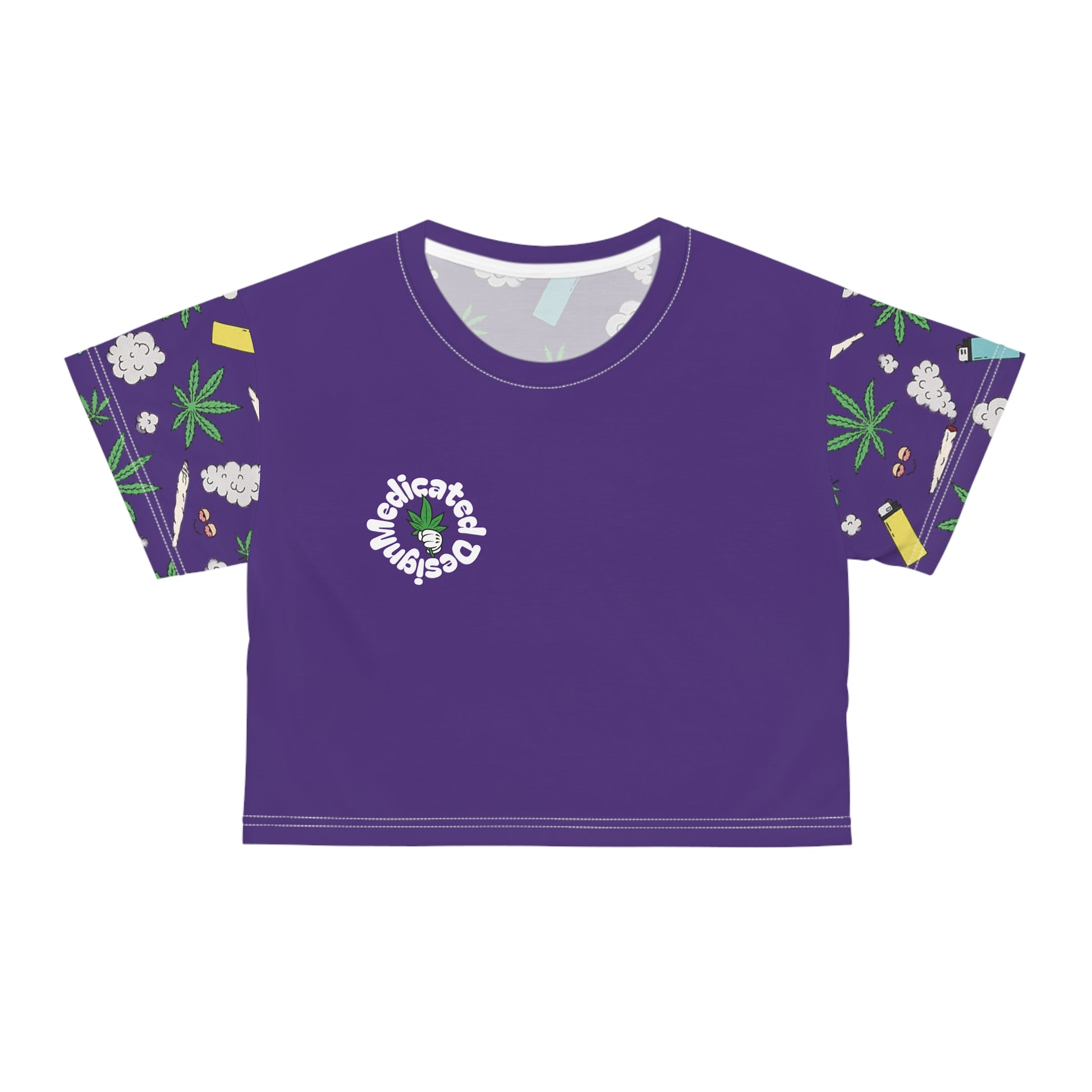 Medicated Design Crop T