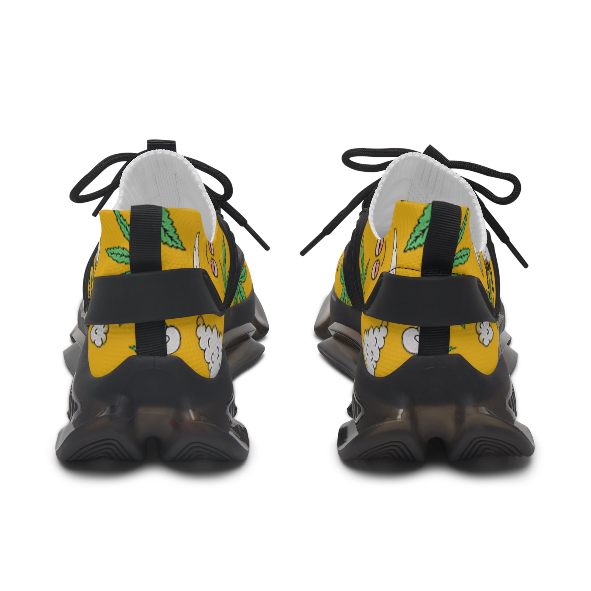 Women Medicated Design Mesh Sneakers