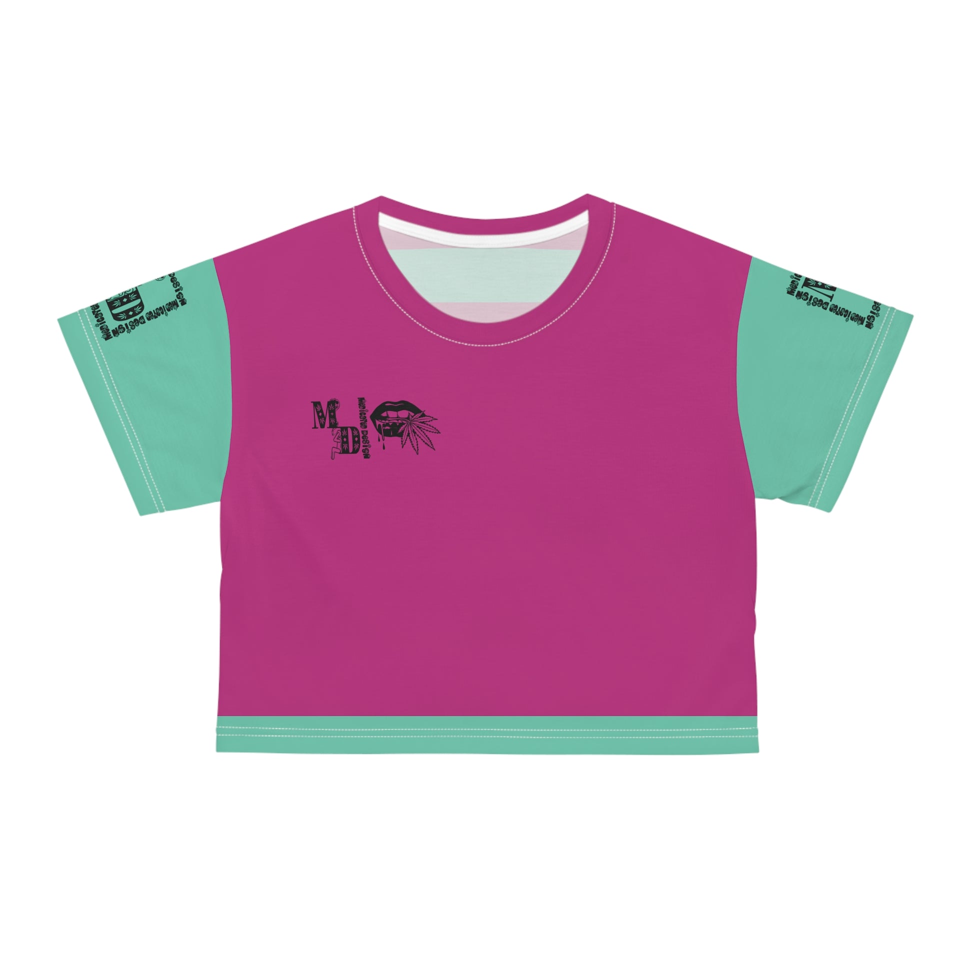 Medicated Design Crop T