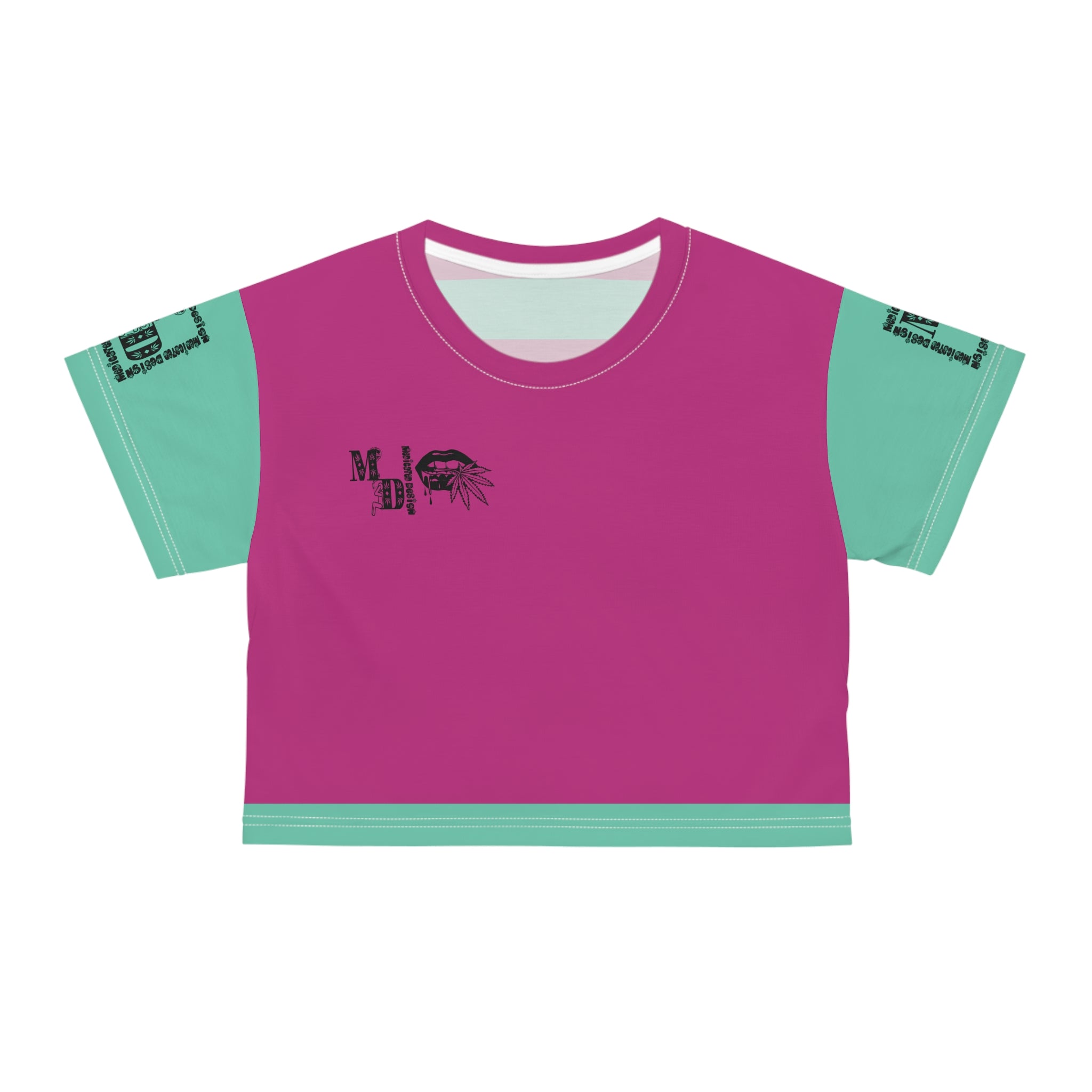 Medicated Design Crop T