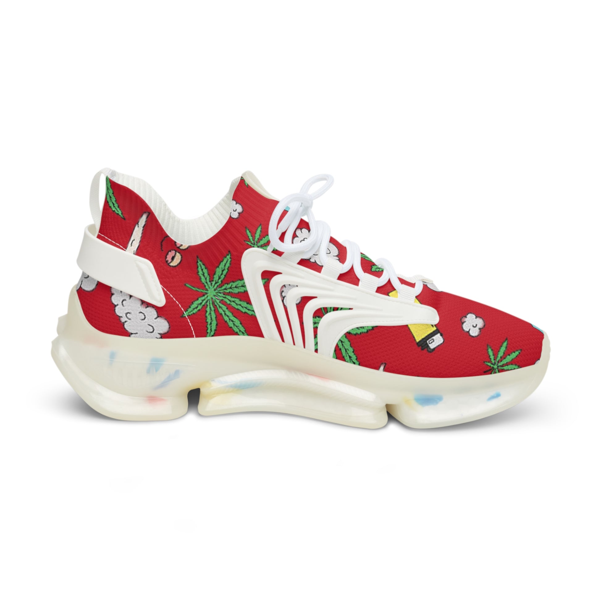 Medicated Design Mesh Sneakers