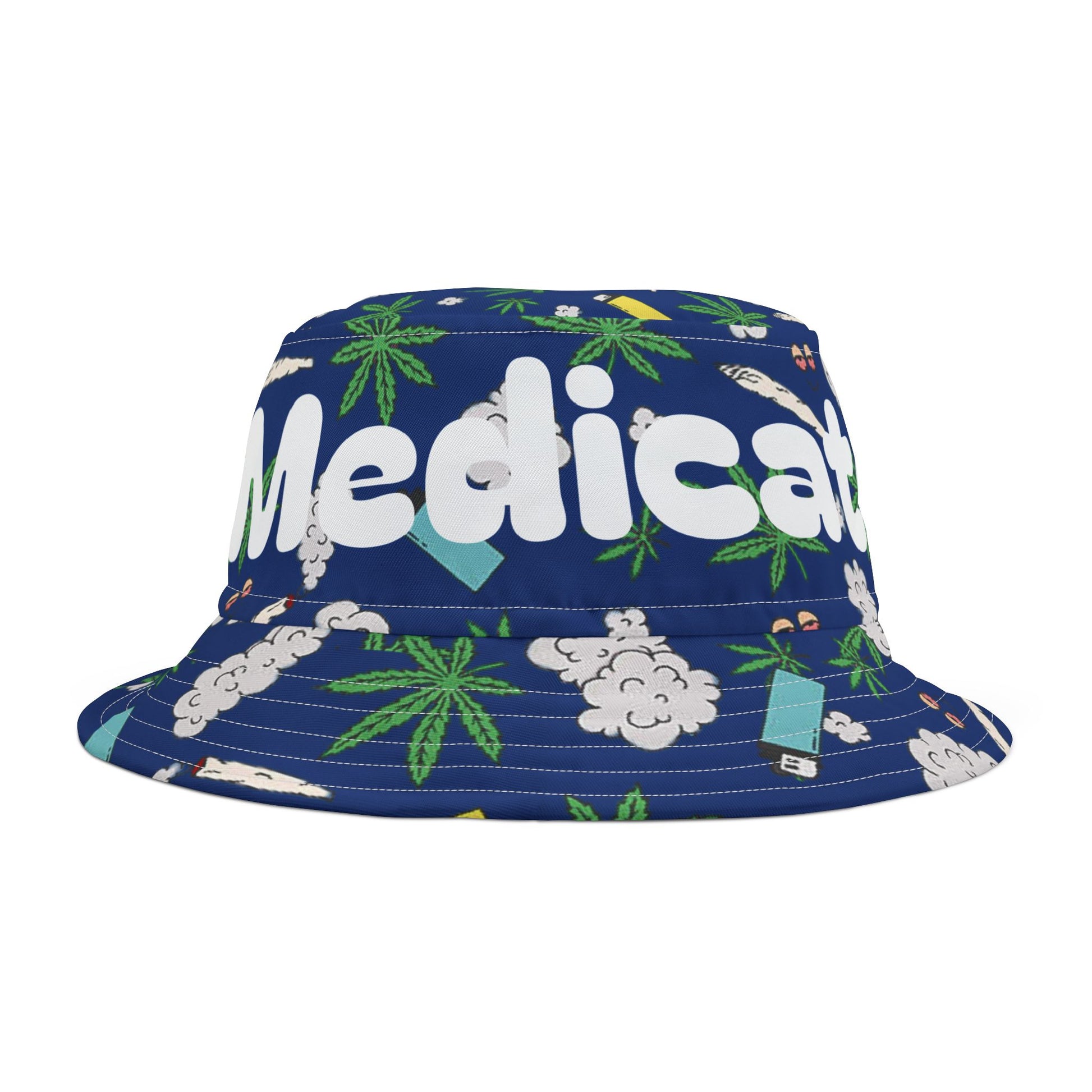 Medicated Design Bucket Hat