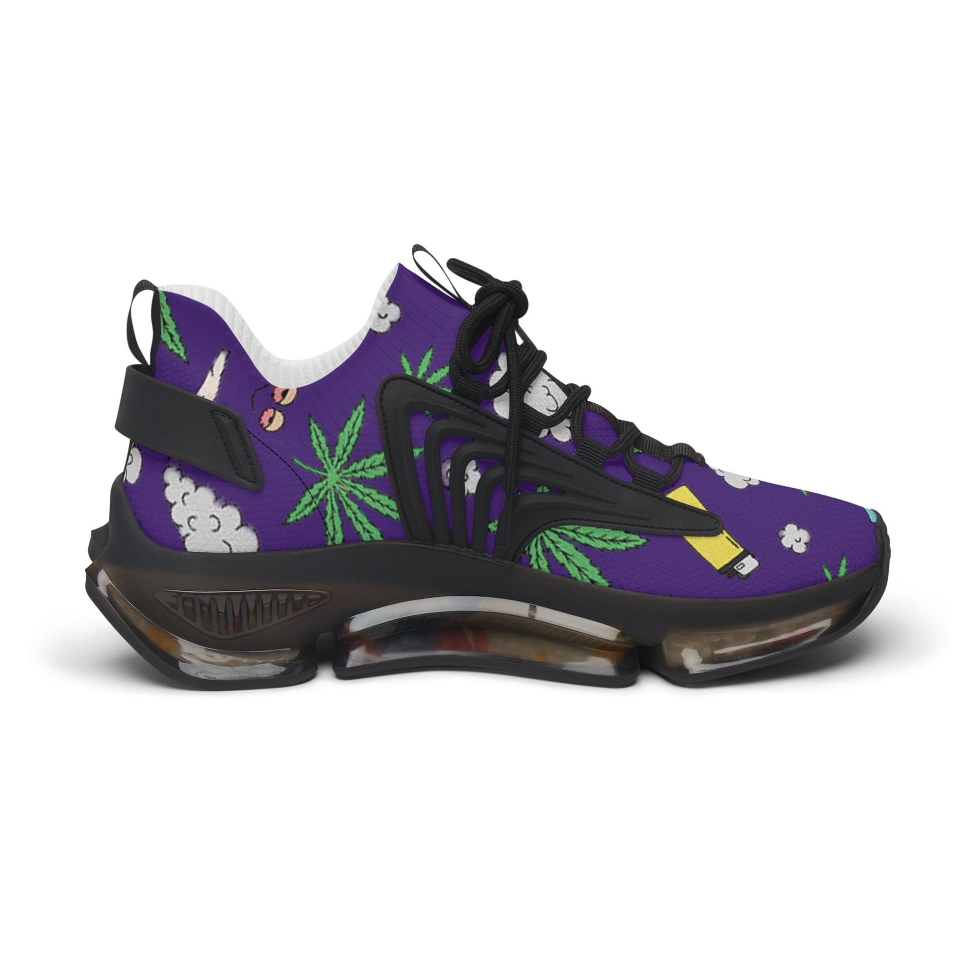 Women Medicated Design Mesh Sneakers