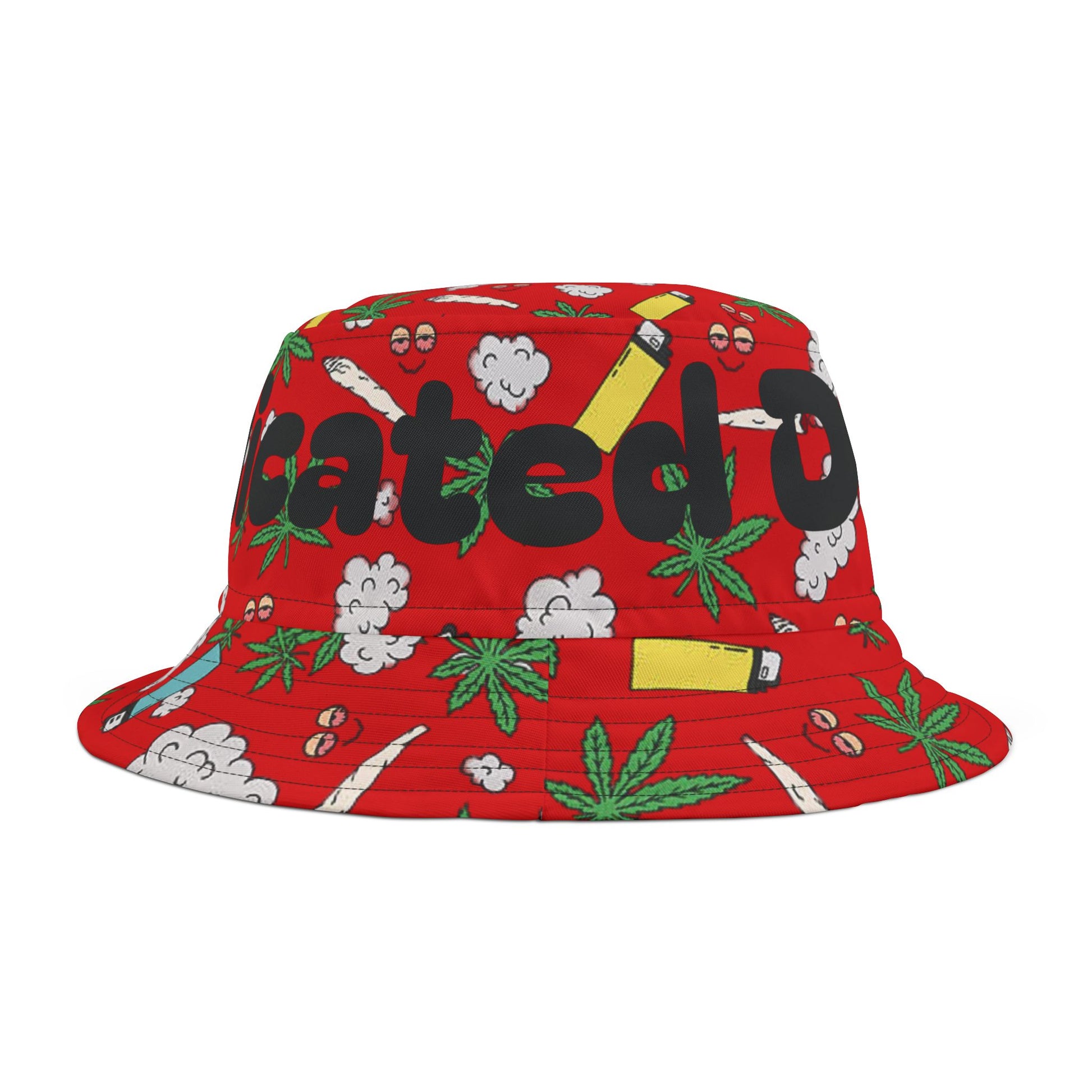 Medicated Design Bucket Hat