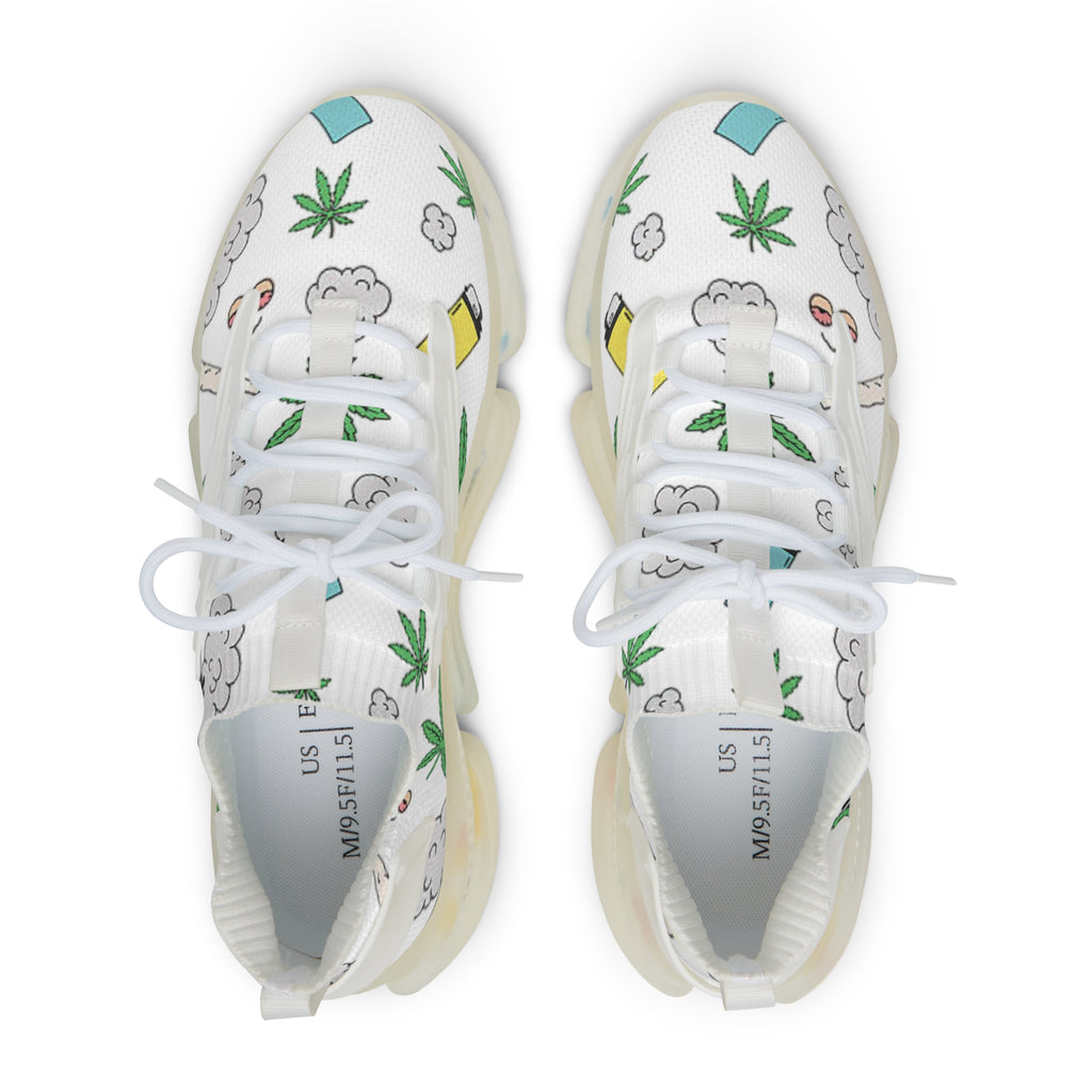 Medicated Design Mesh Sneakers