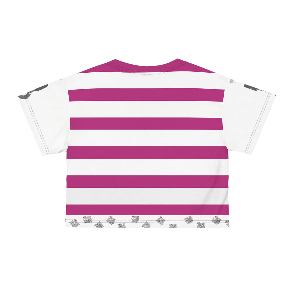 Women Top Notch Dripp Crop T