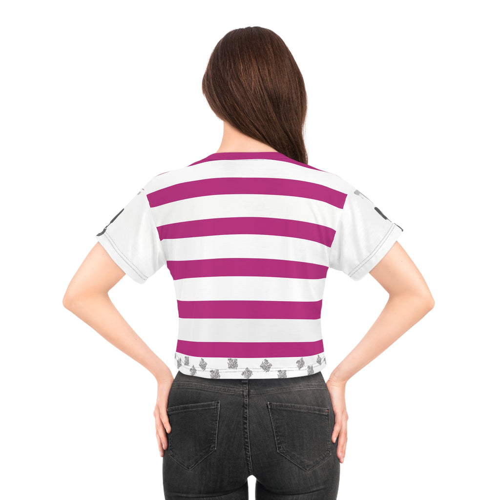 Women Top Notch Dripp Crop T