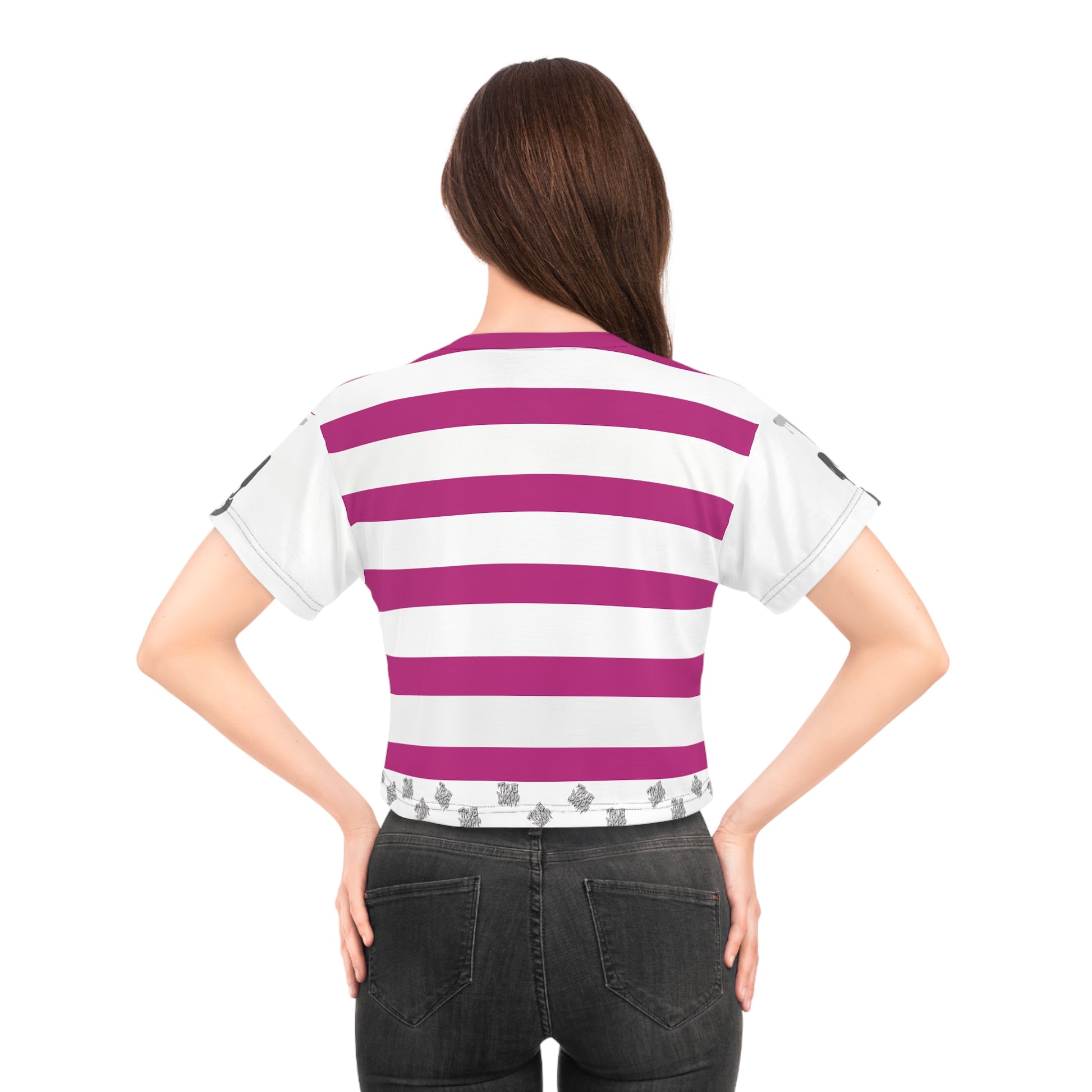 Women Top Notch Dripp Crop T