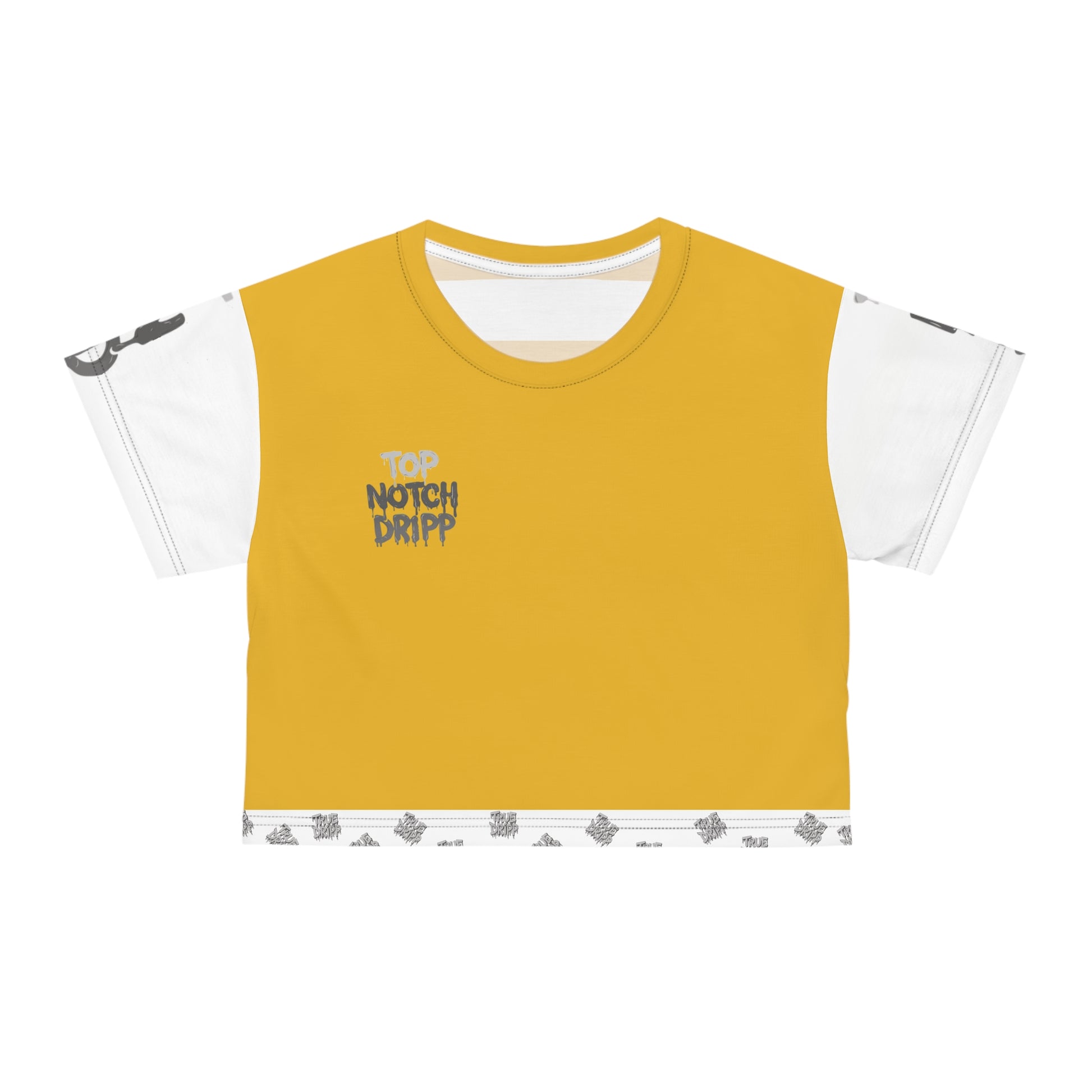 Women Top Notch Dripp Crop T