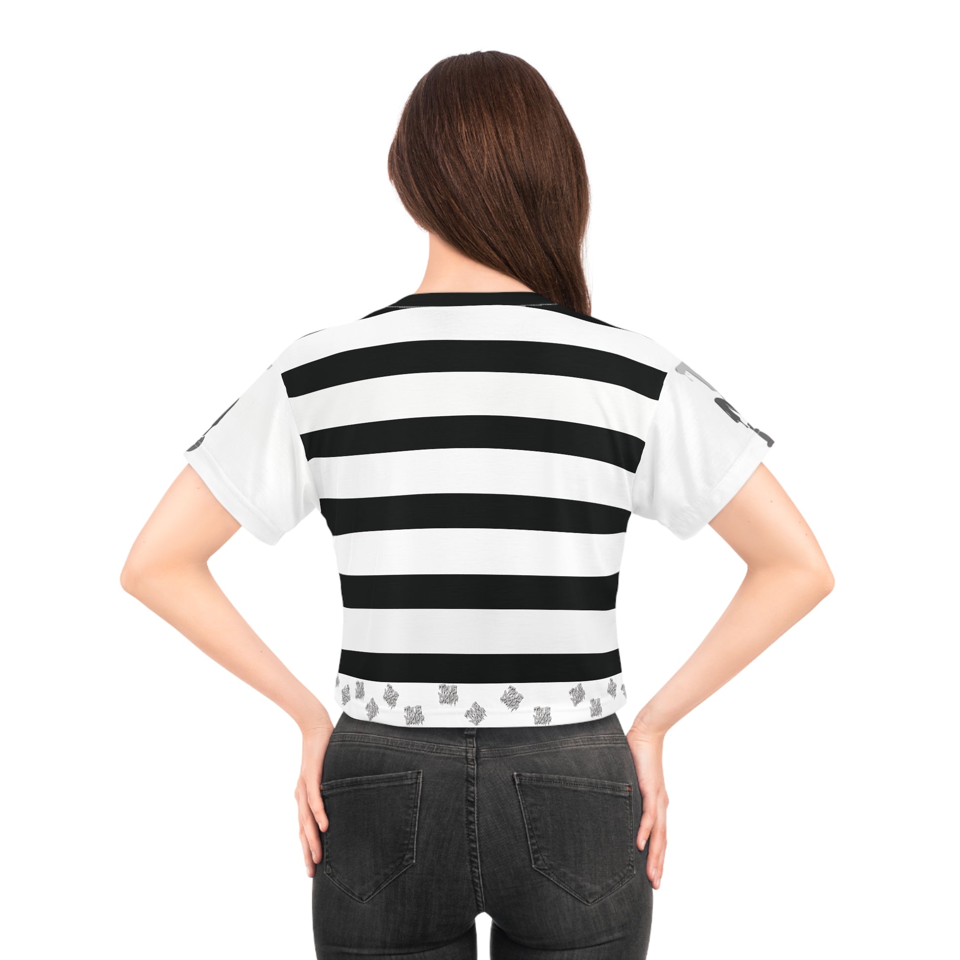 Women Top Notch Dripp Crop T