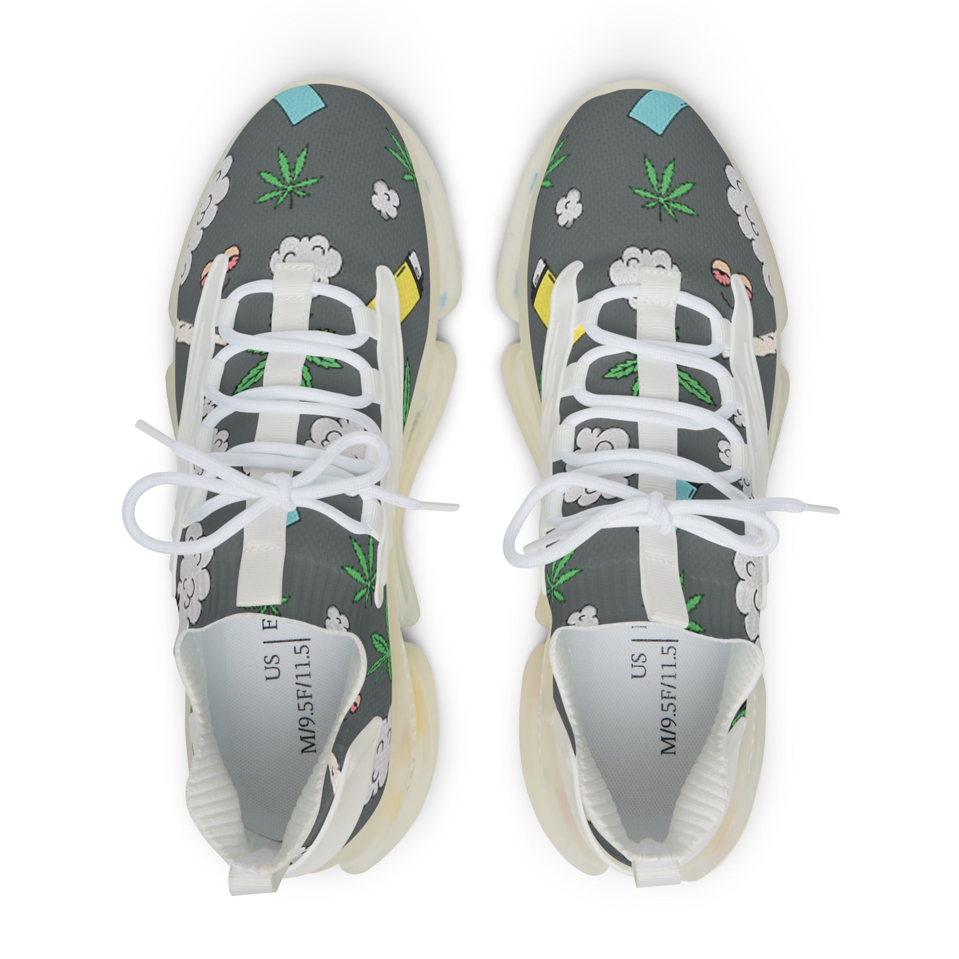 Medicated Design Mesh Sneakers