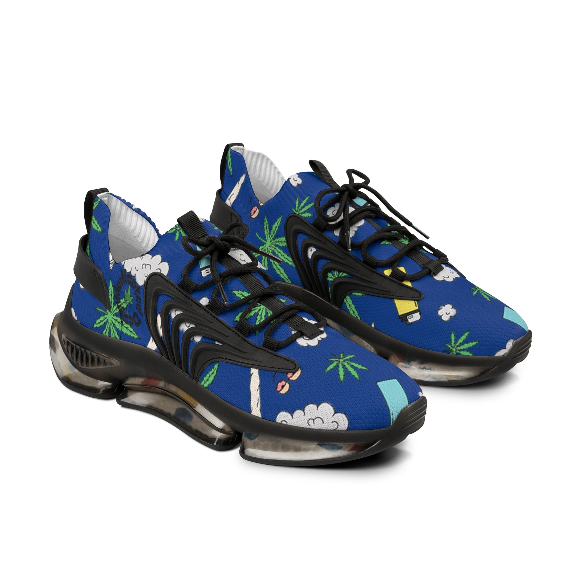 Medicated Design Mesh Sneakers