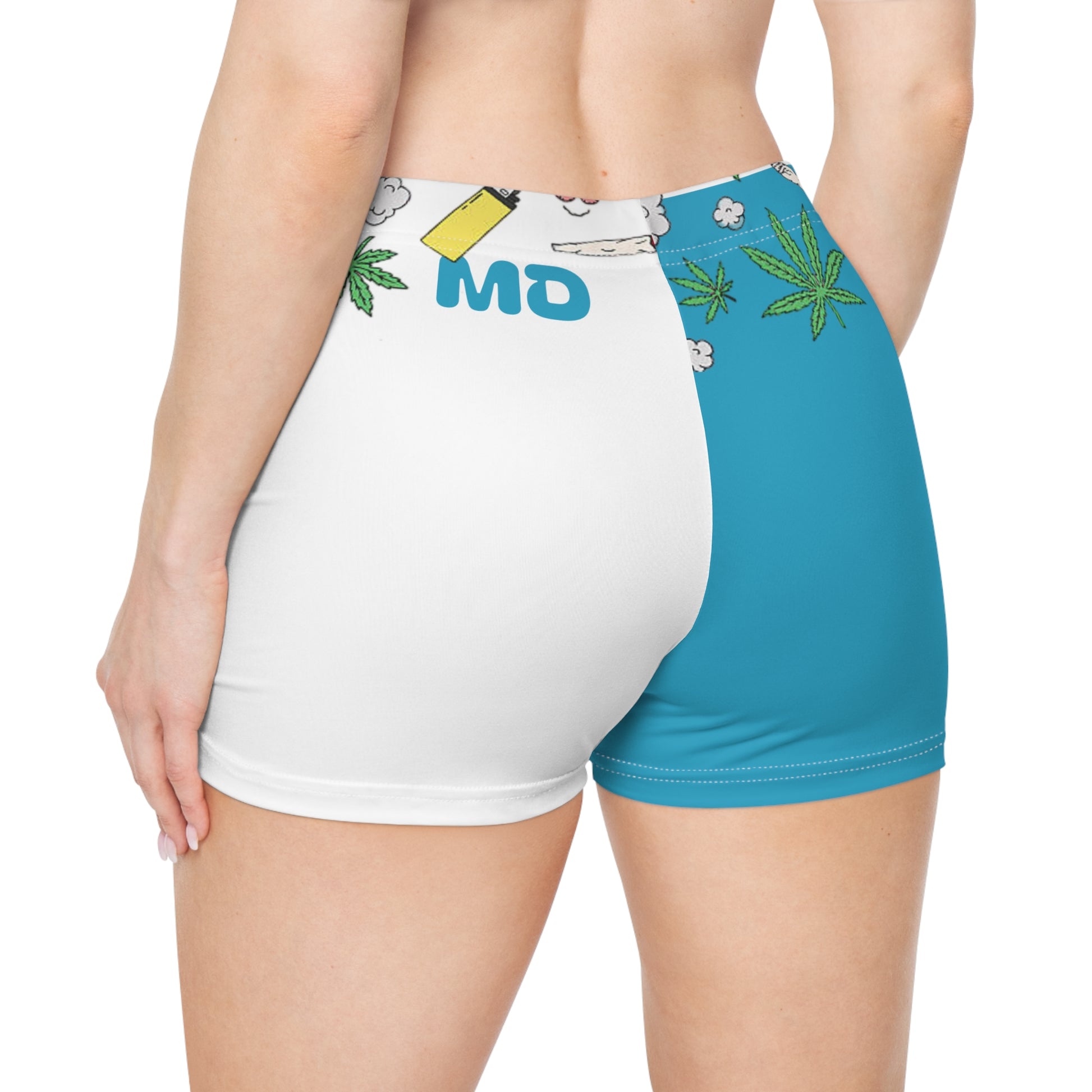 Women Medicated Design Shorts