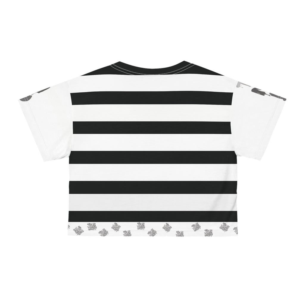 Women Top Notch Dripp Crop T