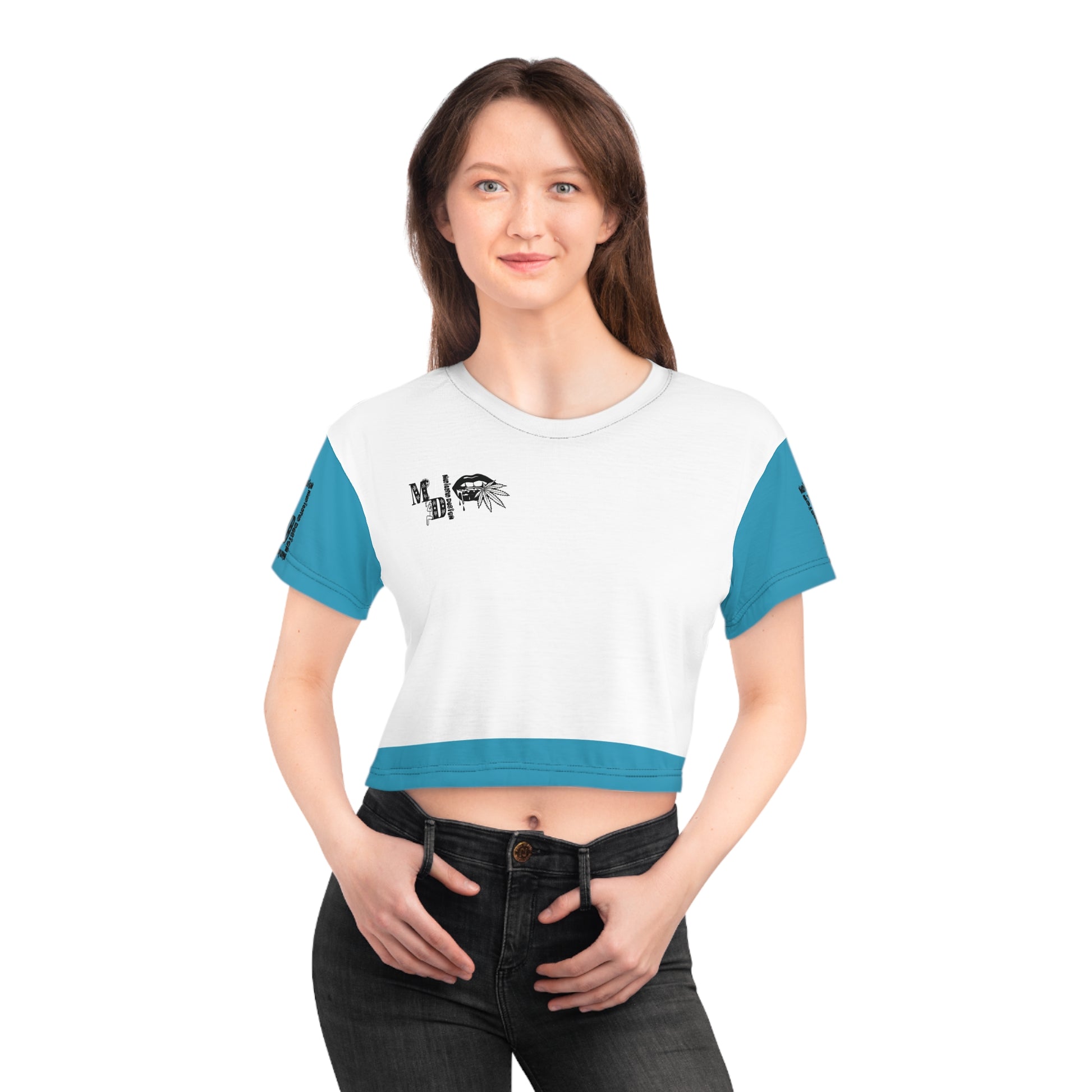 Medicated Design Crop T