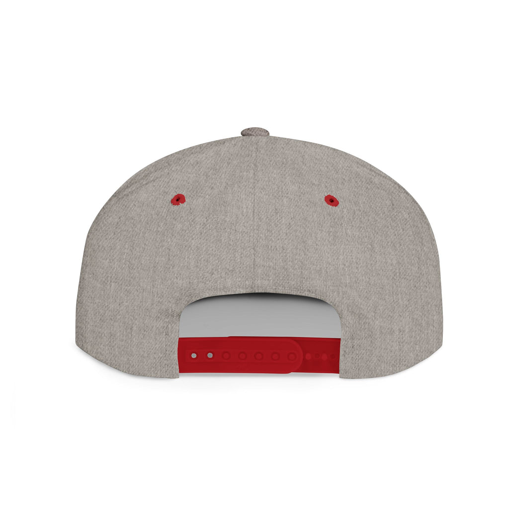 Medicated Design Flat Bill Snapback Cap