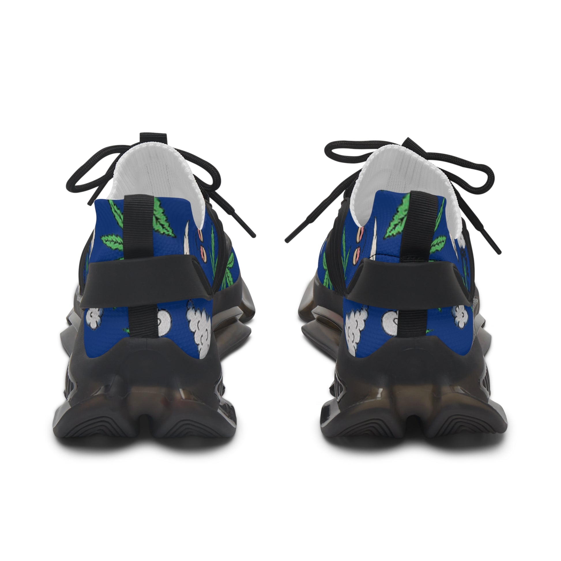 Women Medicated Design Mesh Sneakers