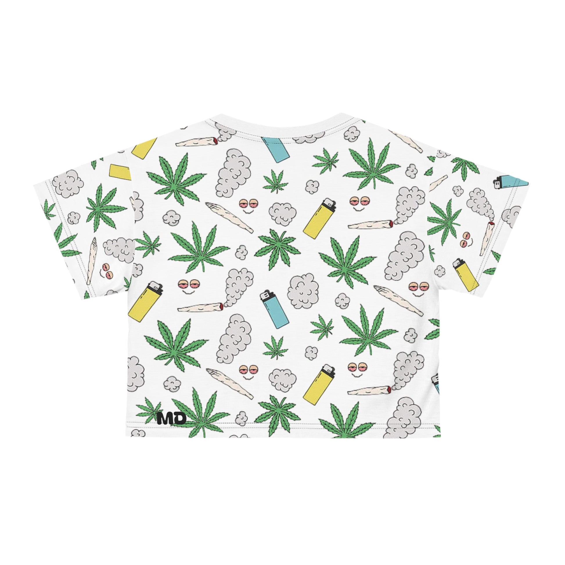 Medicated Design Crop T