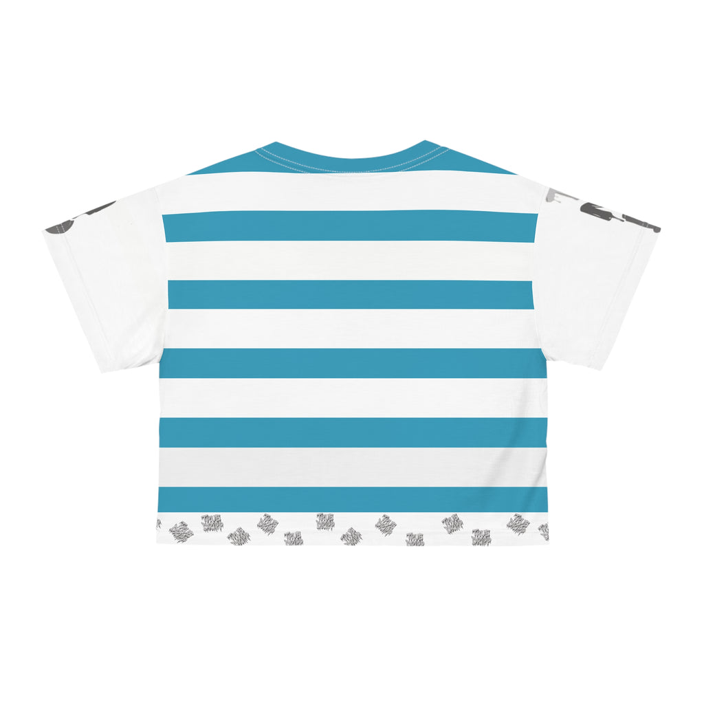 Women Top Notch Dripp Crop T