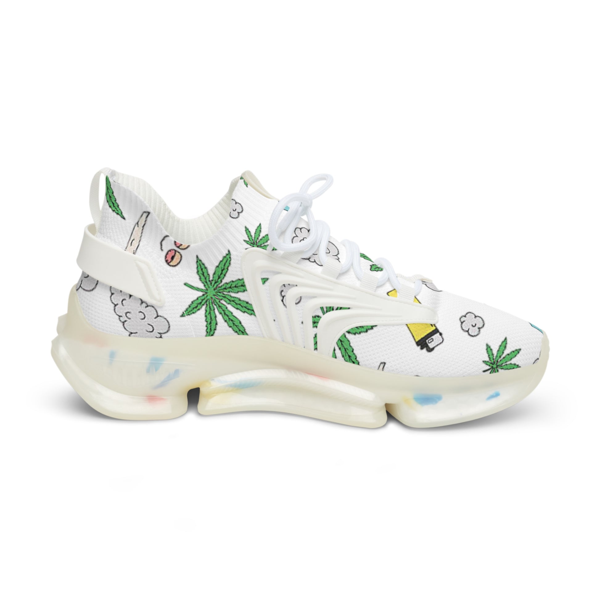Medicated Design Mesh Sneakers