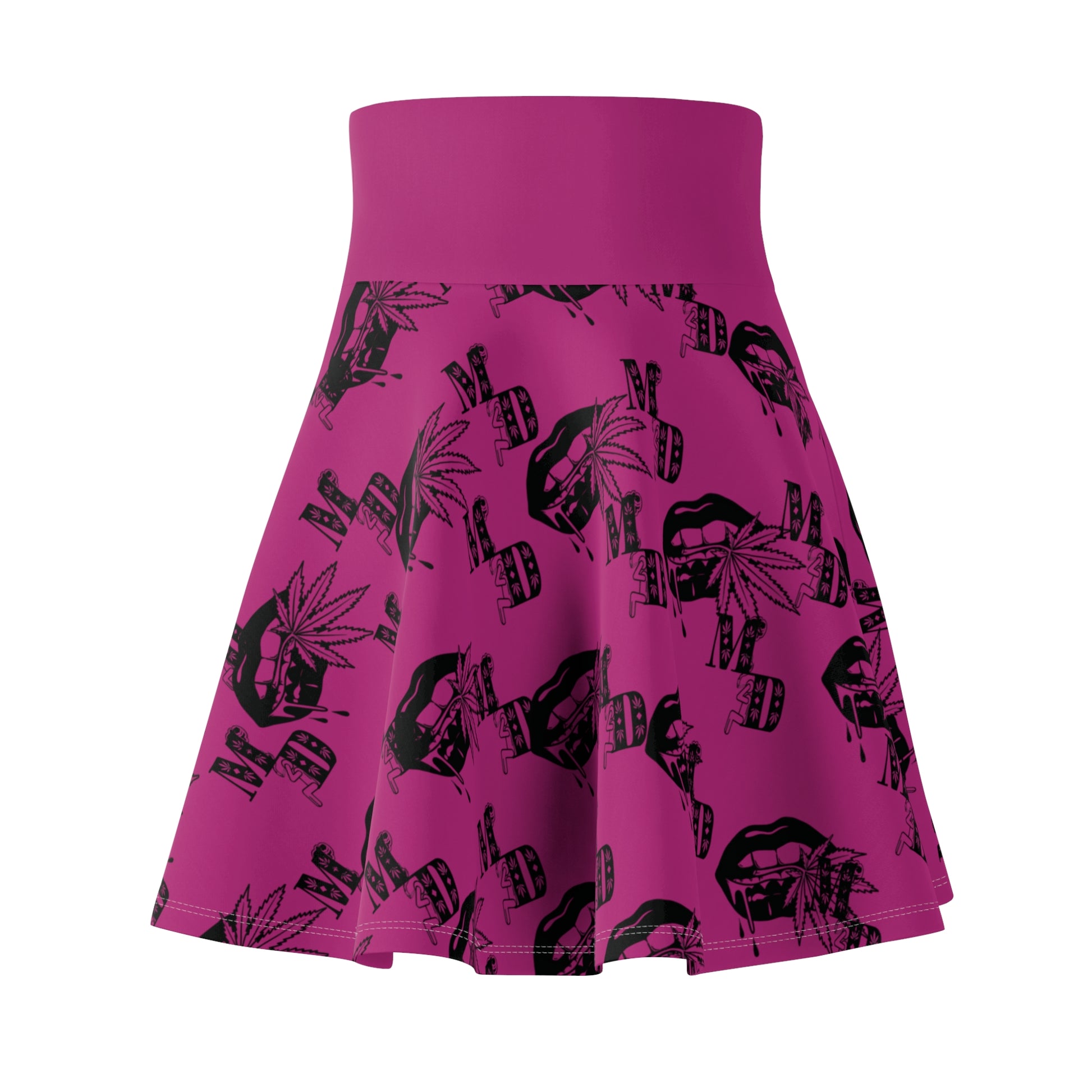 Women Medicated Design Skater Skirt