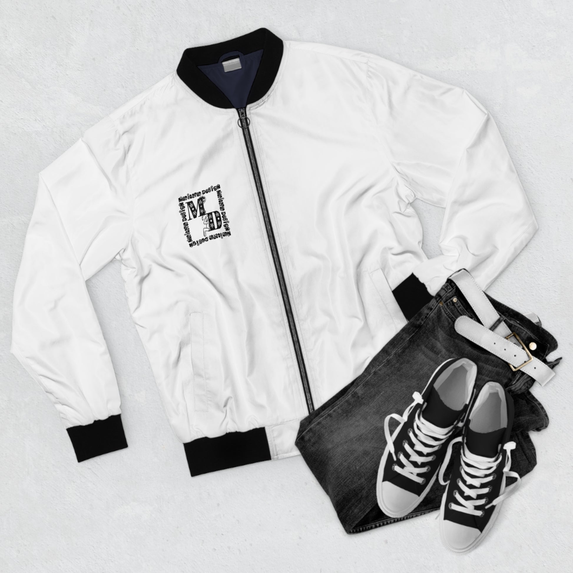 Medicated Design Bomber Jacket