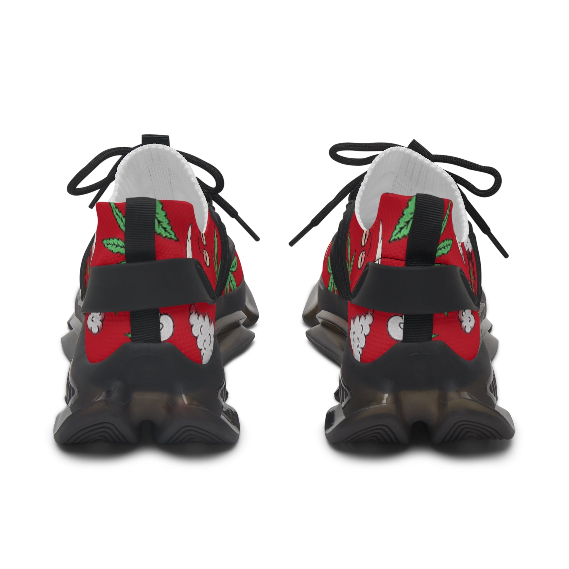 Women Medicated Design Mesh Sneakers