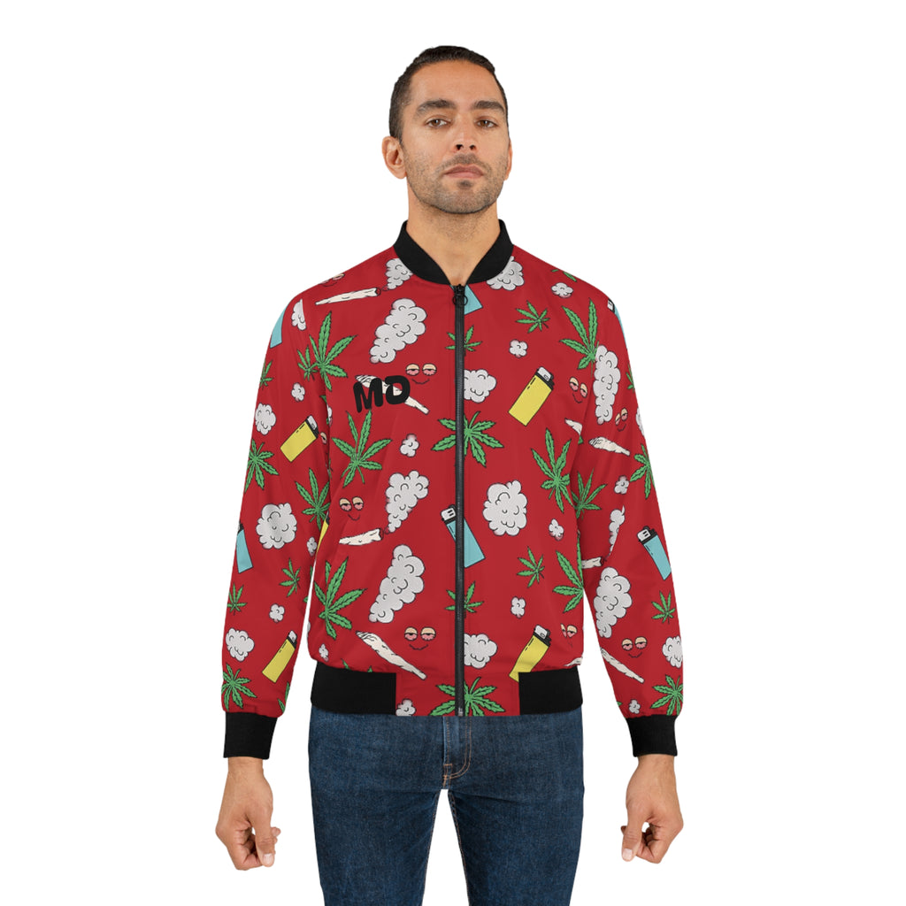 Medicated Design Bomber Jacket