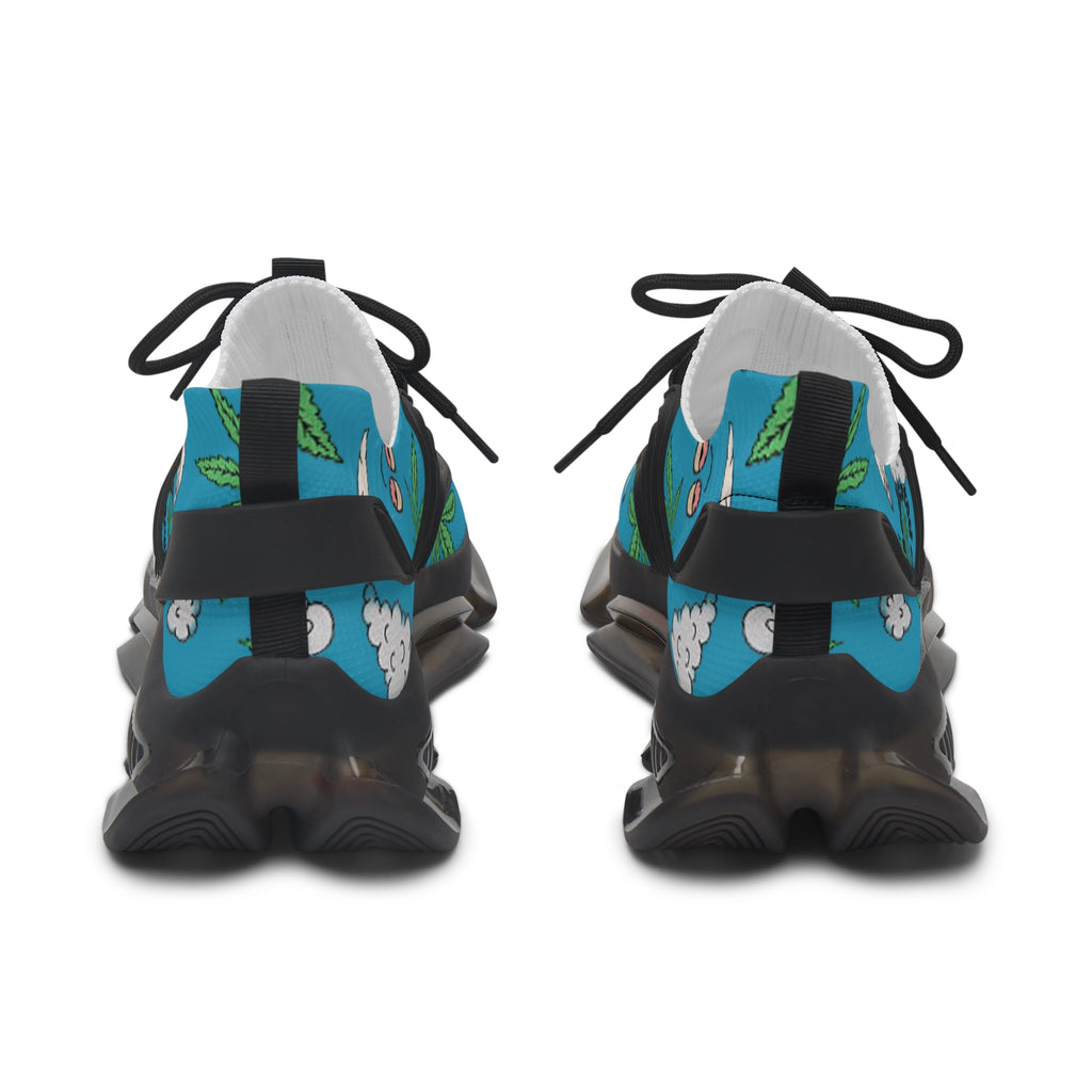 Women Medicated Design Mesh Sneakers