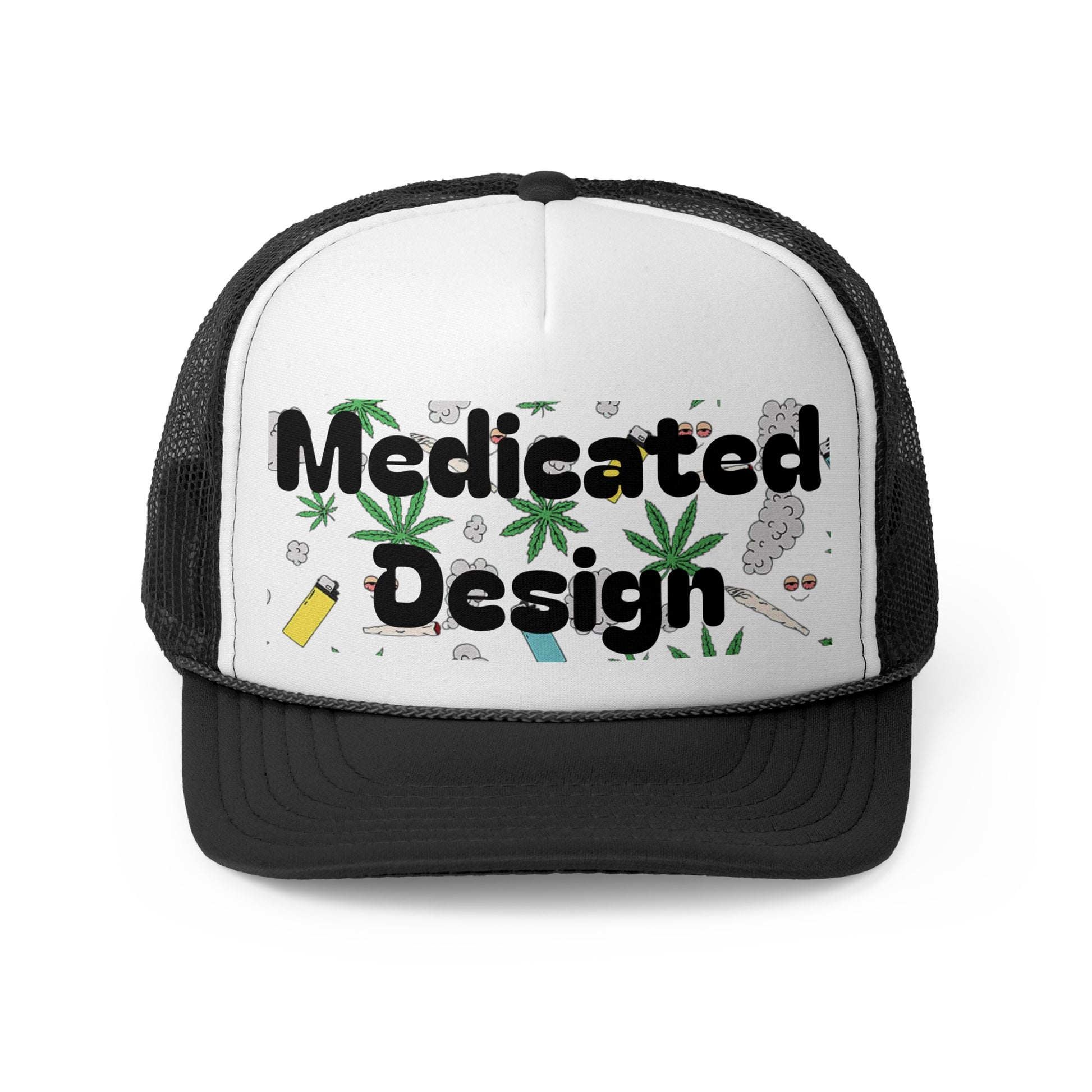 Medicated Design Trucker Cap