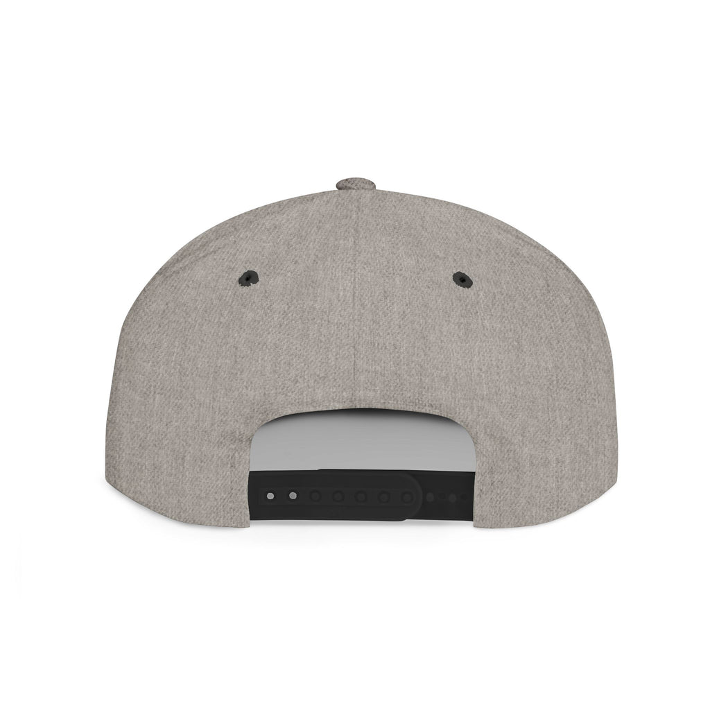 Medicated Design Flat Bill Snapback Cap